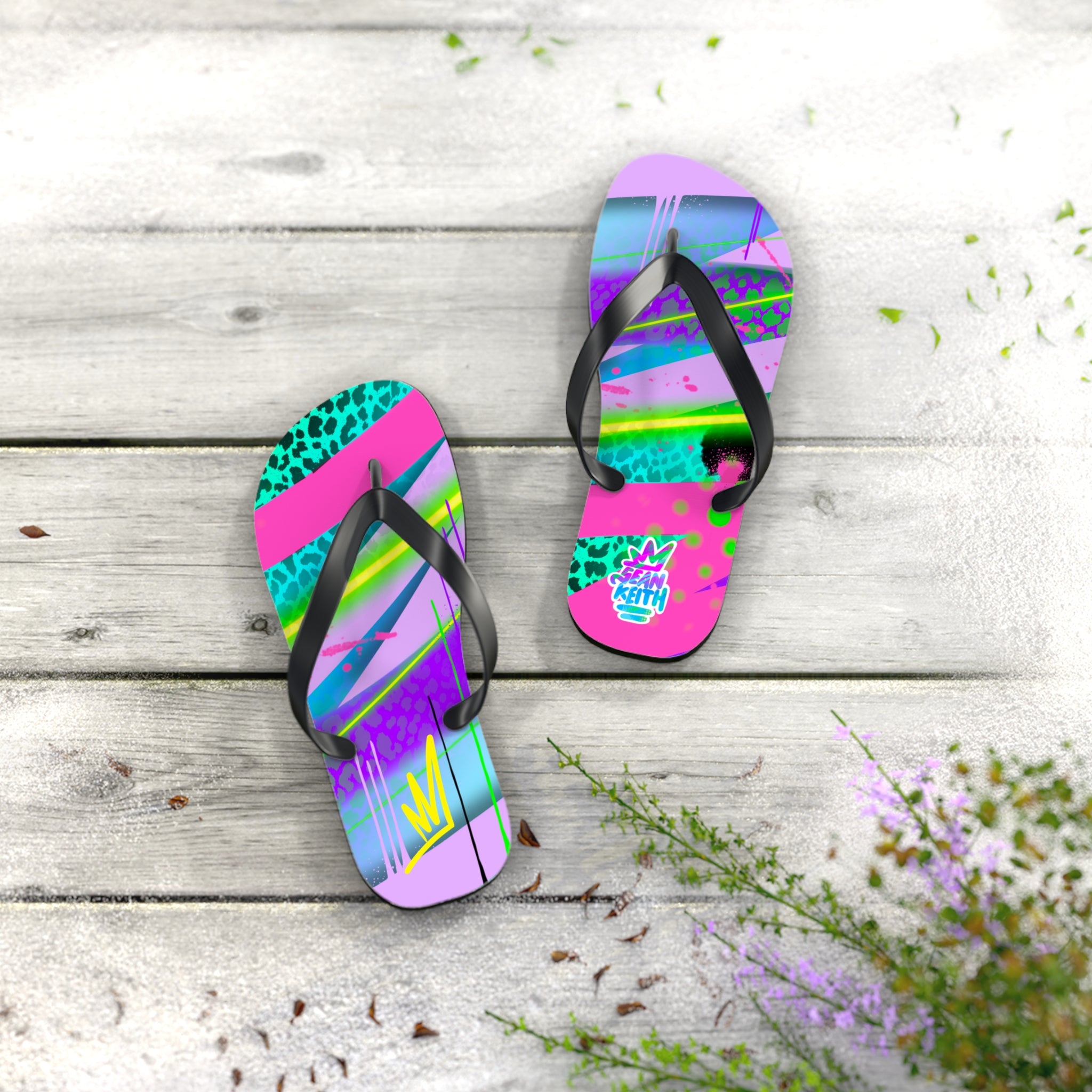 Sean Keith Flip Flops - Sean Keith Art