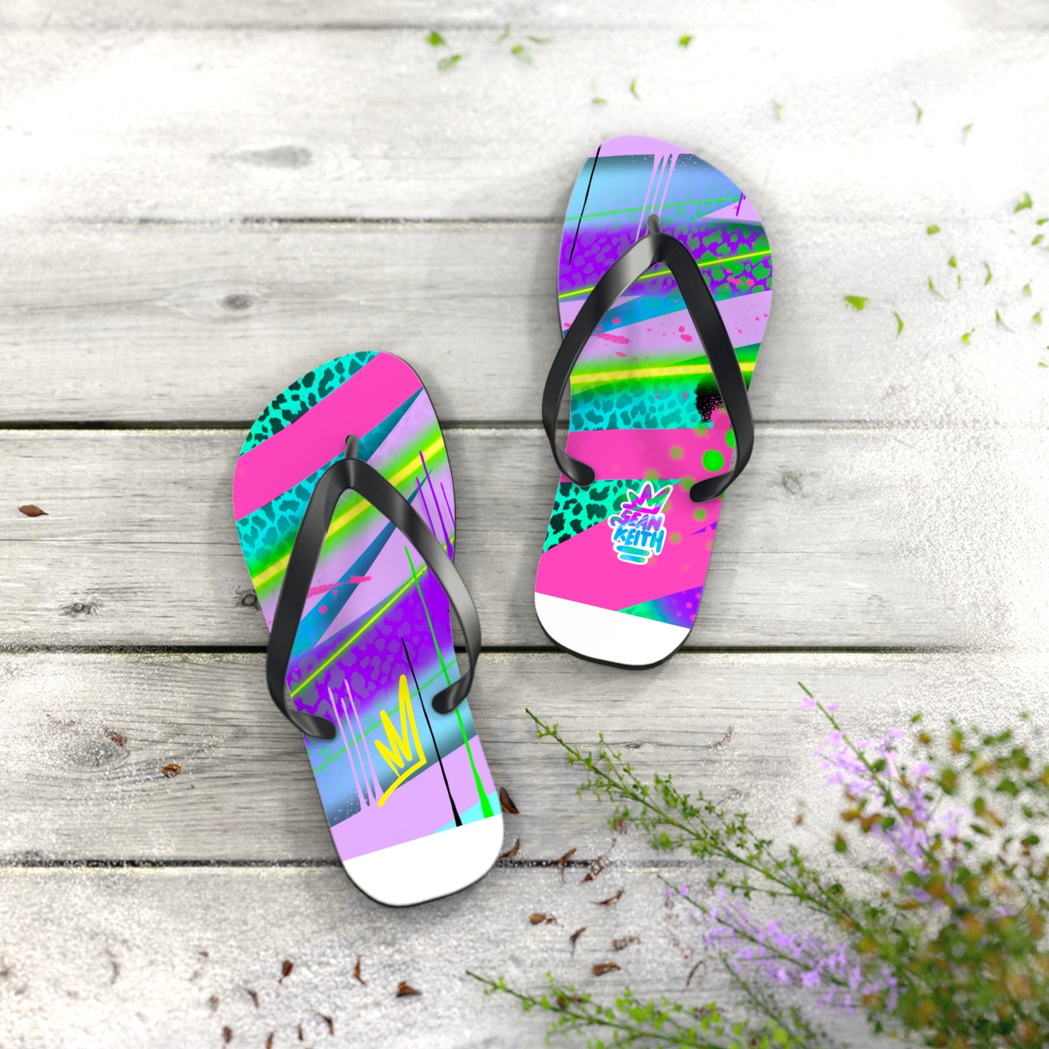 Sean Keith Flip Flops - Sean Keith Art