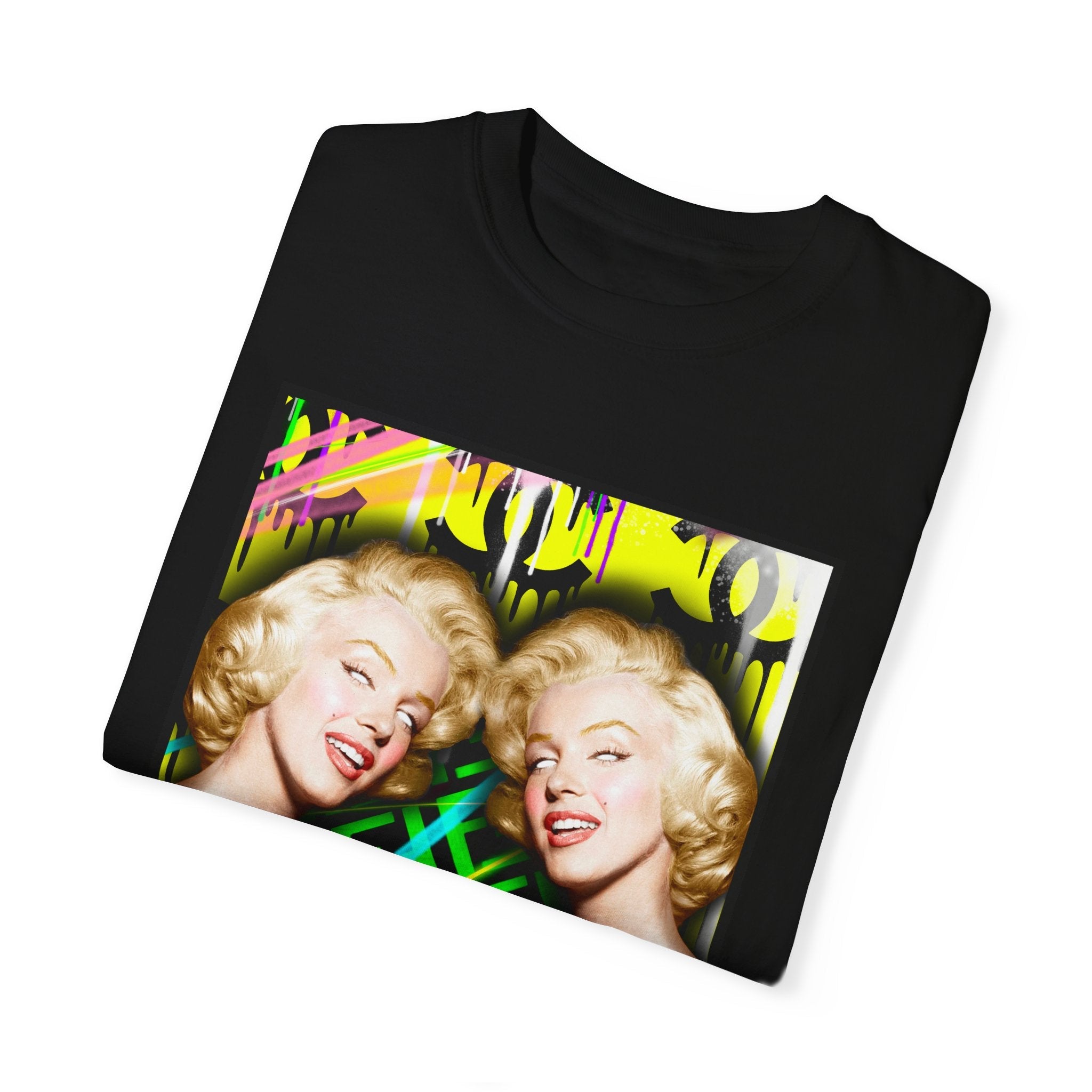 Marylin Monroe Double T Shirt - Sean Keith Art