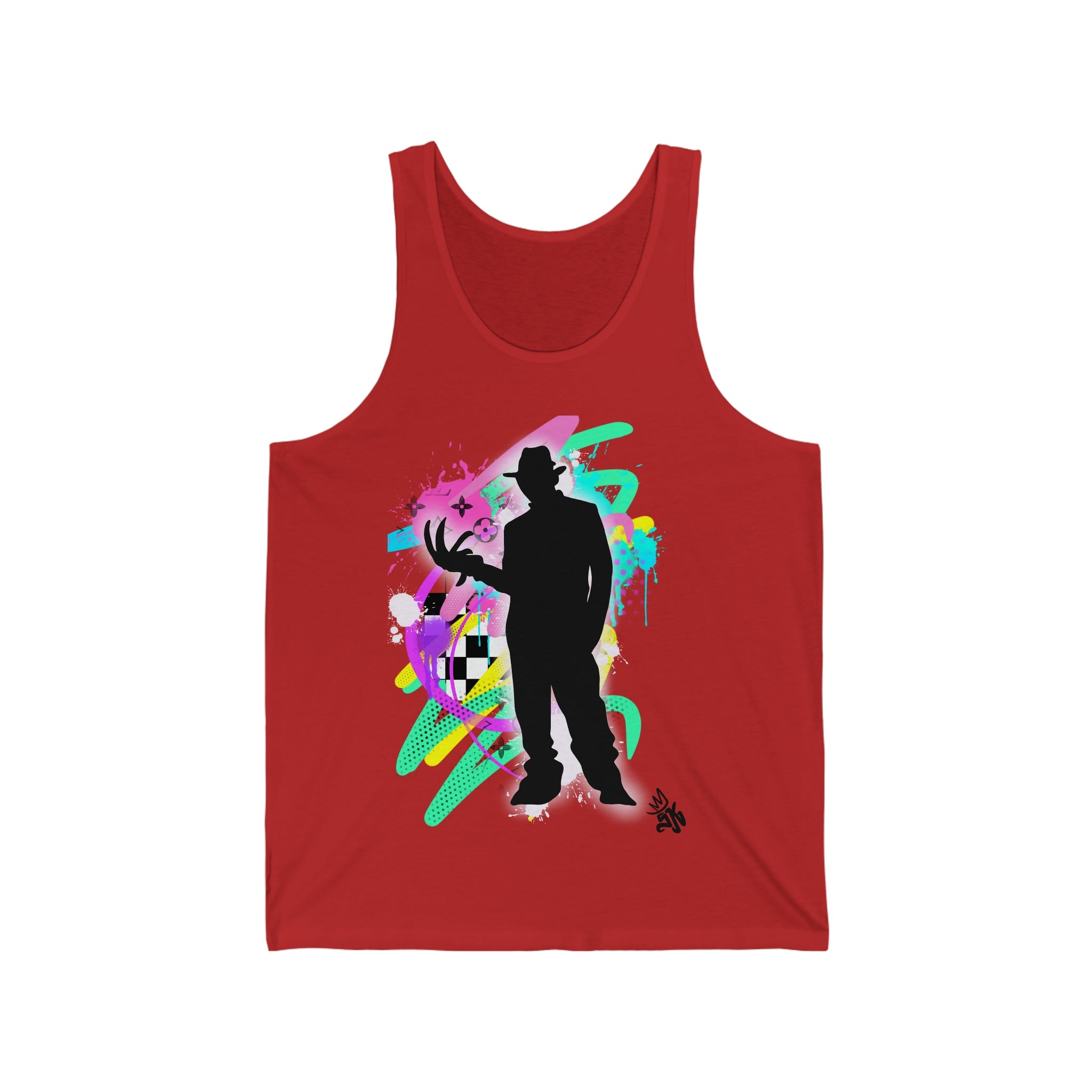 Freddy Unisex Jersey Tank - Sean Keith Art