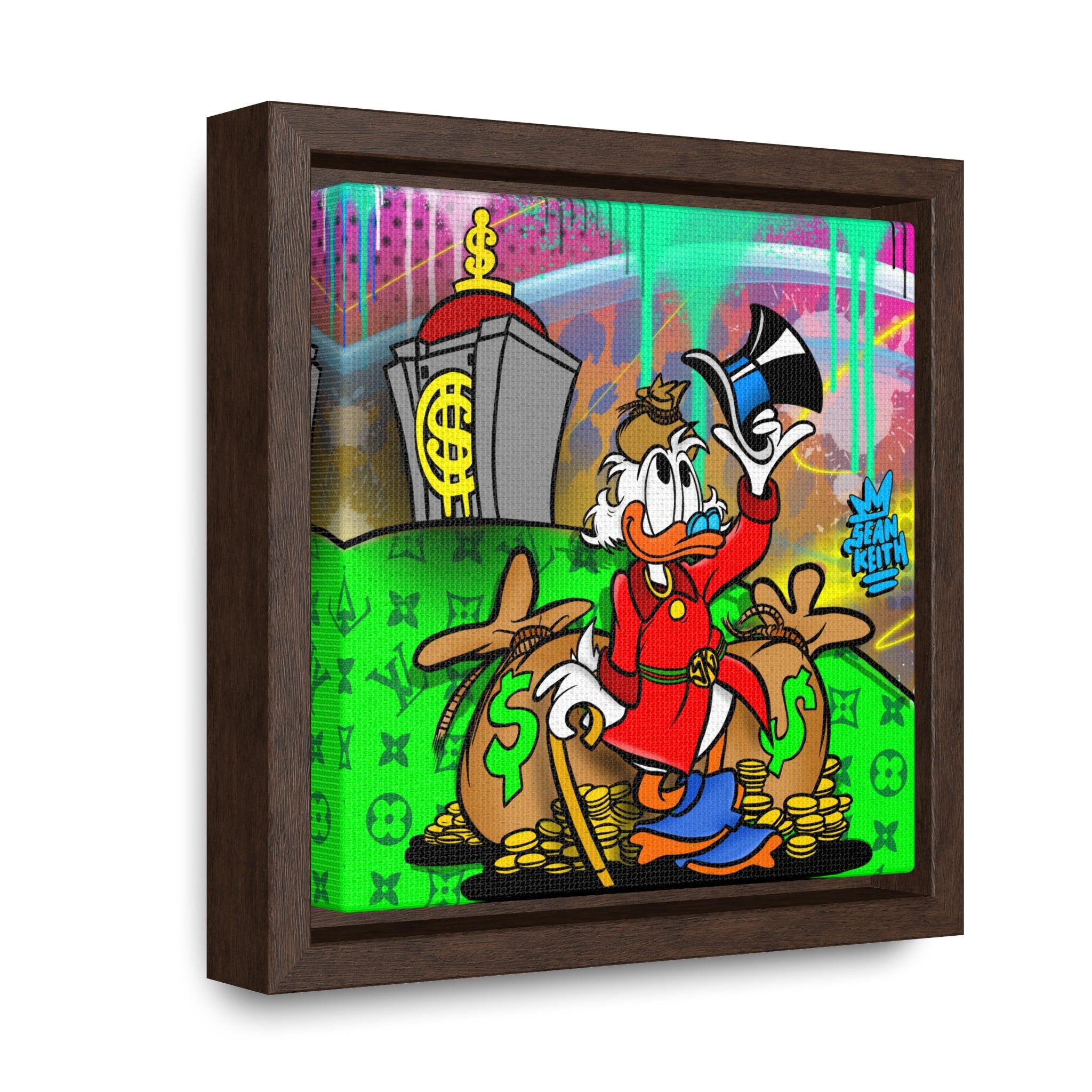 Hats off 2 Success framed print - Sean Keith Art