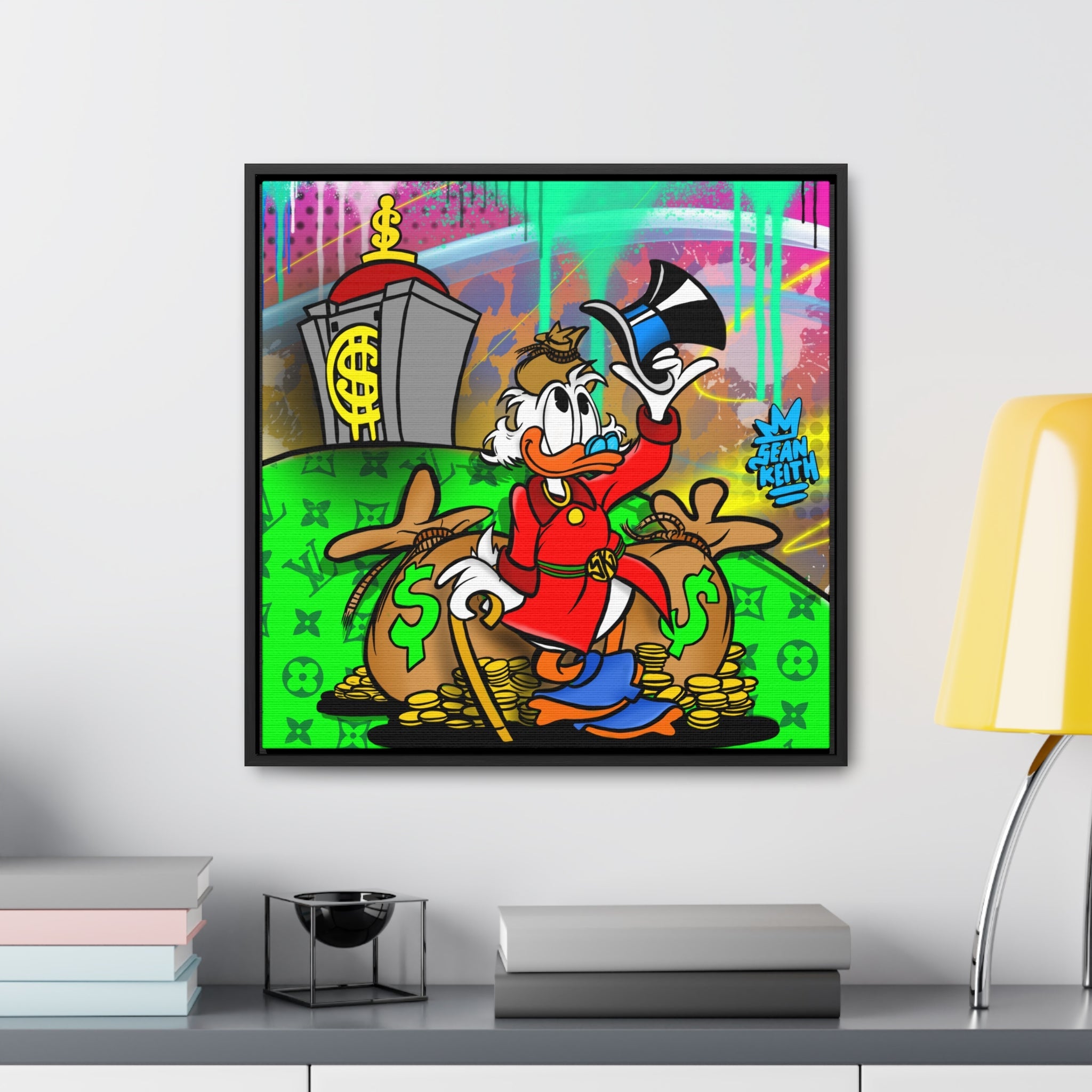 Hats off 2 Success framed print - Sean Keith Art