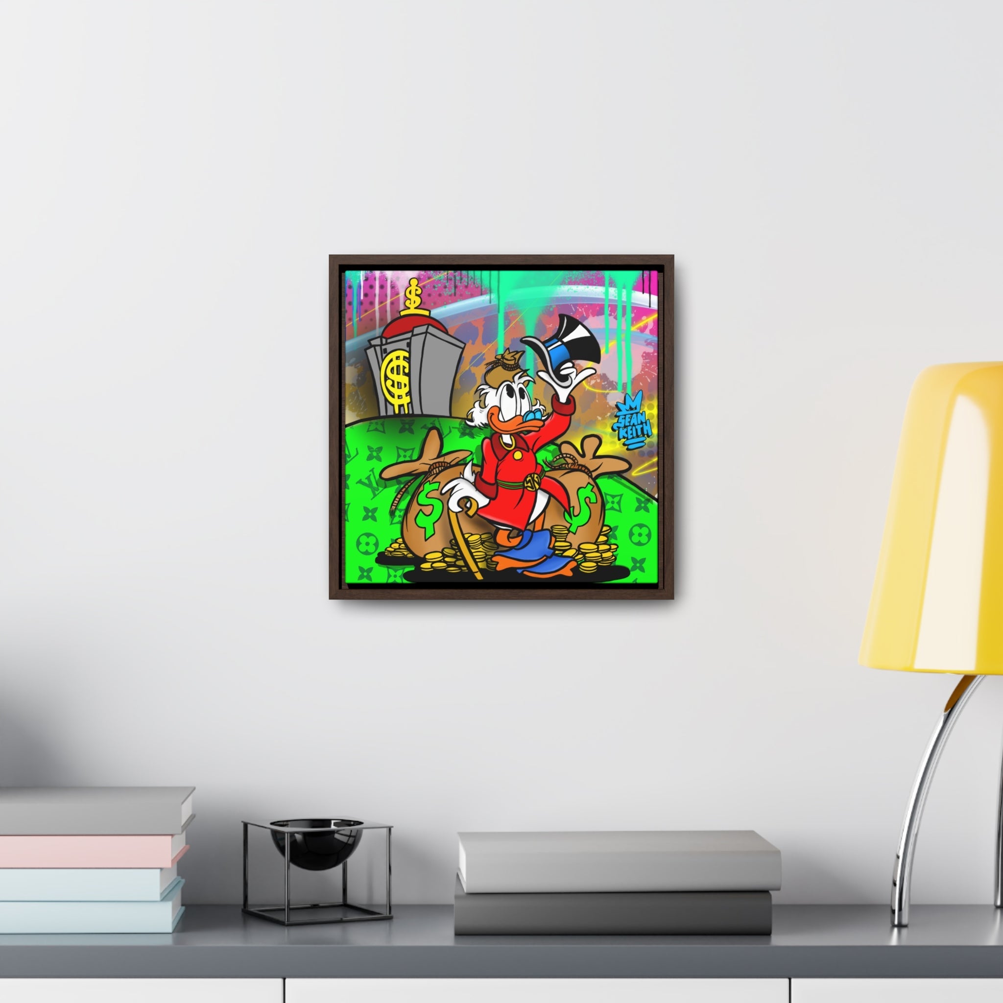 Hats off 2 Success framed print - Sean Keith Art