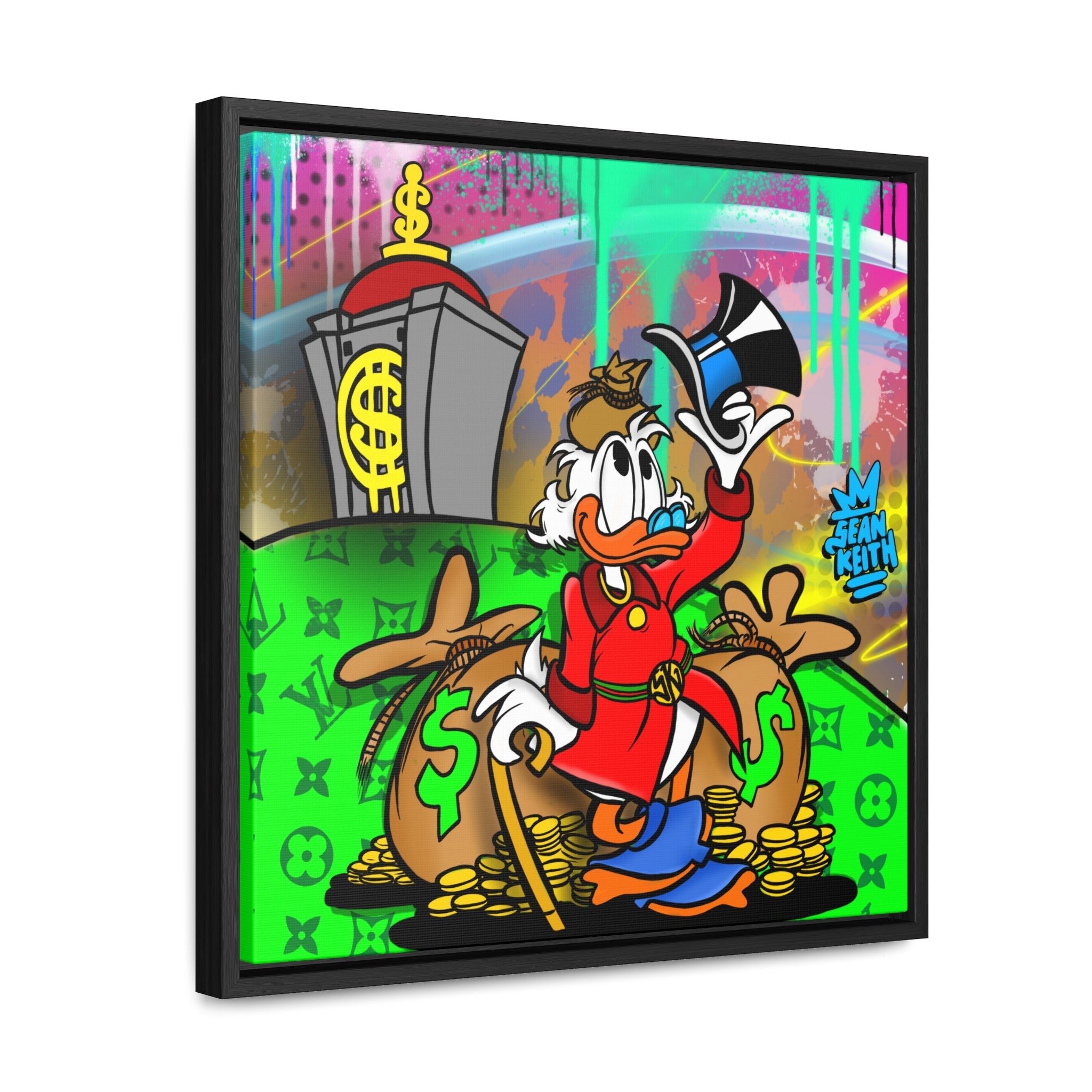 Hats off 2 Success framed print - Sean Keith Art
