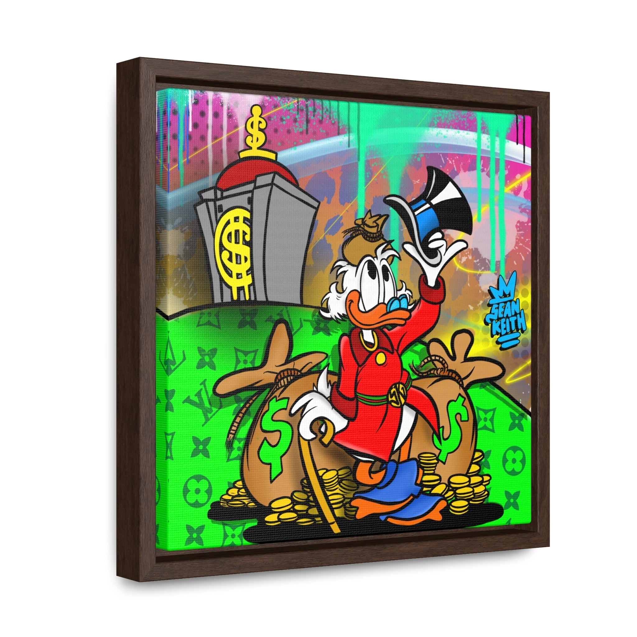 Hats off 2 Success framed print - Sean Keith Art