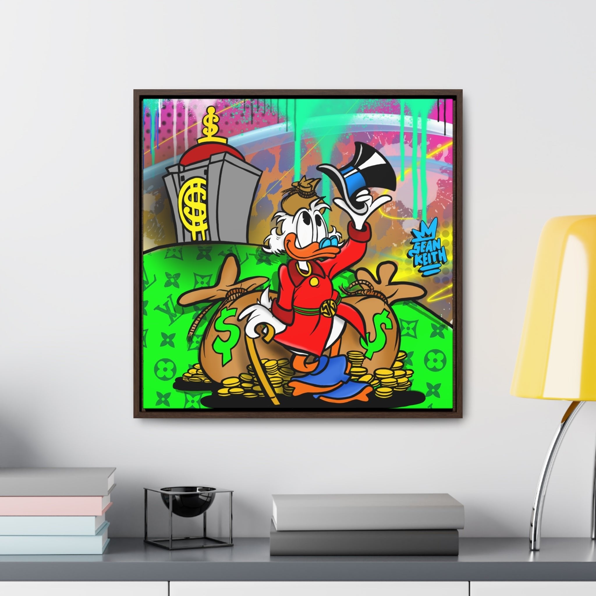 Hats off 2 Success framed print - Sean Keith Art