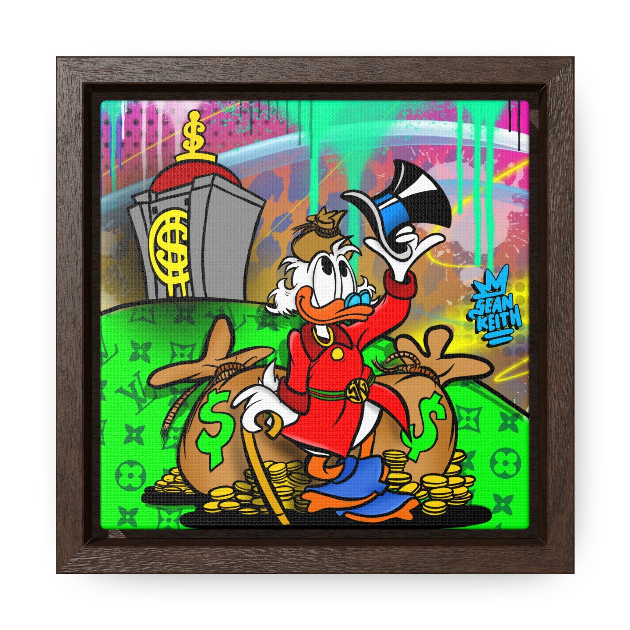 Hats off 2 Success framed print - Sean Keith Art
