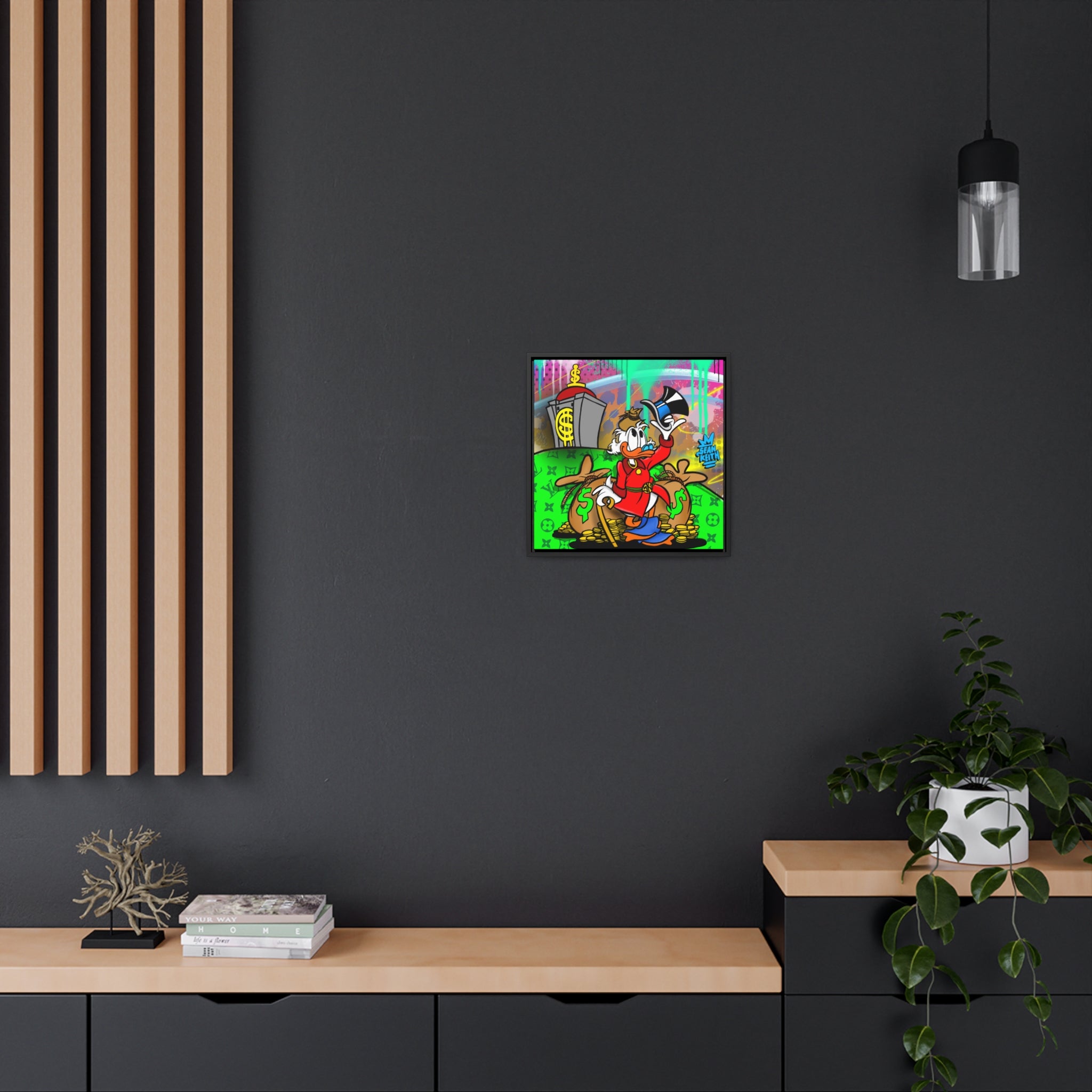 Hats off 2 Success framed print - Sean Keith Art