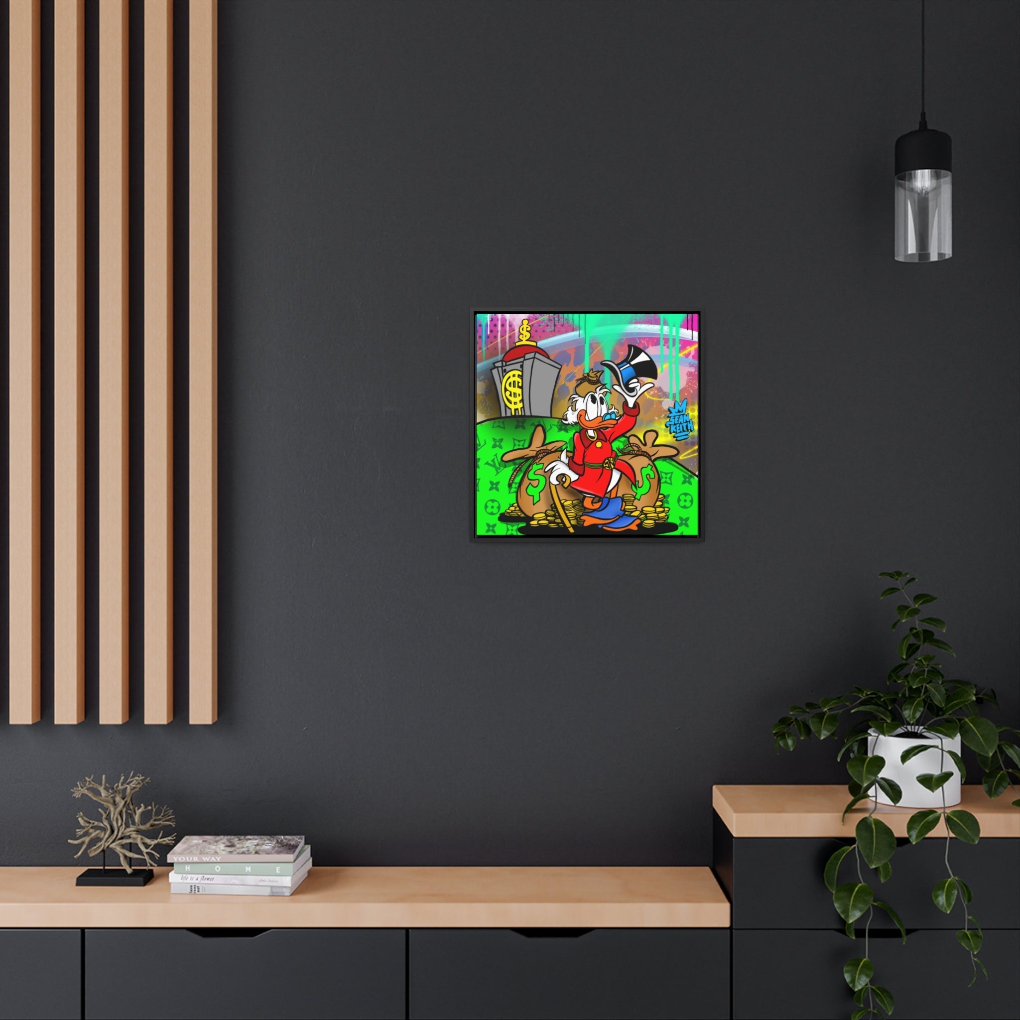 Hats off 2 Success framed print - Sean Keith Art