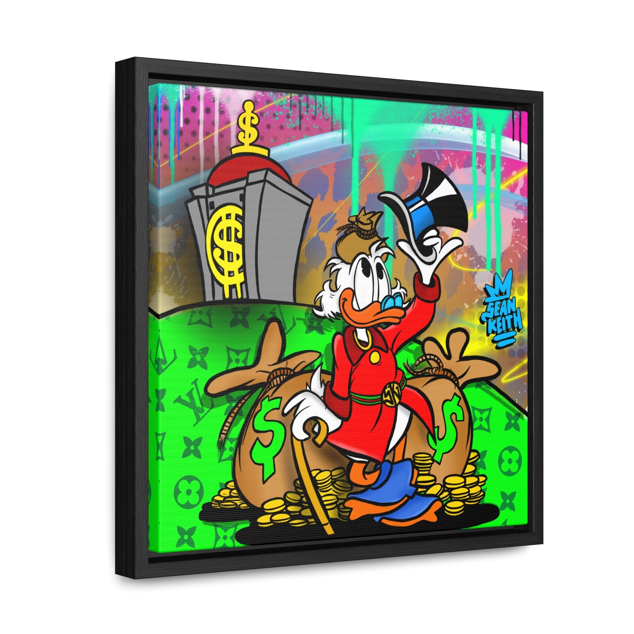 Hats off 2 Success framed print - Sean Keith Art