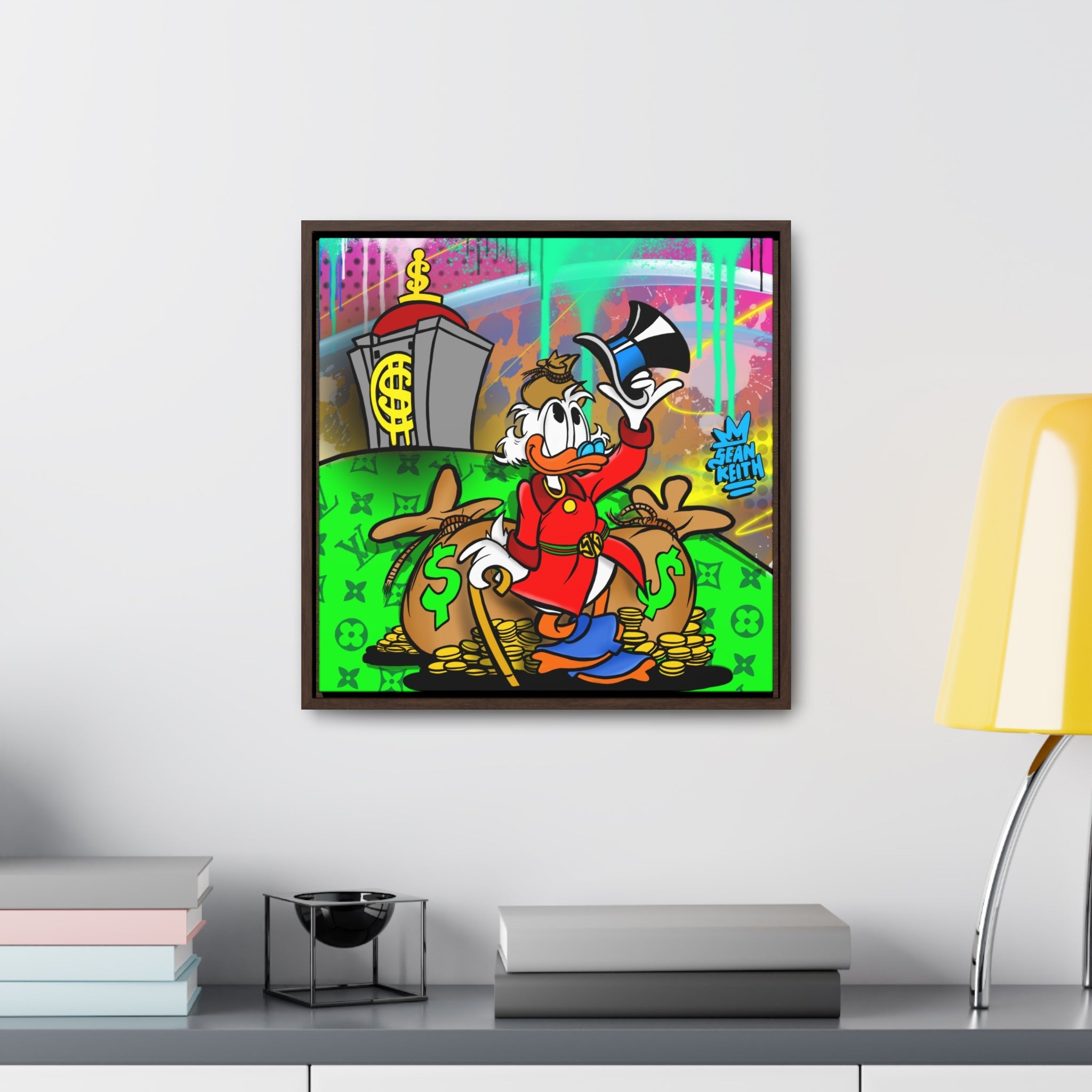 Hats off 2 Success framed print - Sean Keith Art