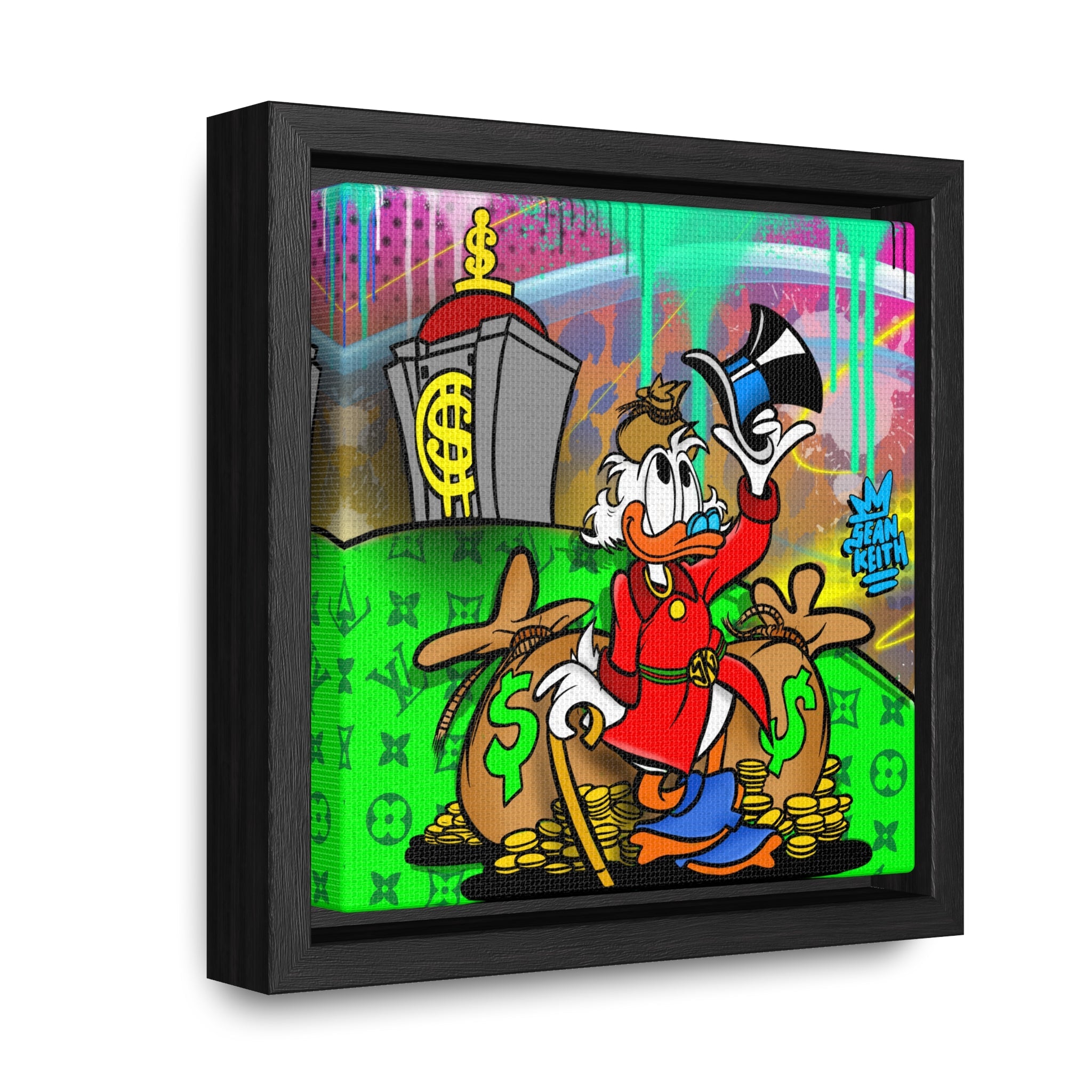 Hats off 2 Success framed print - Sean Keith Art