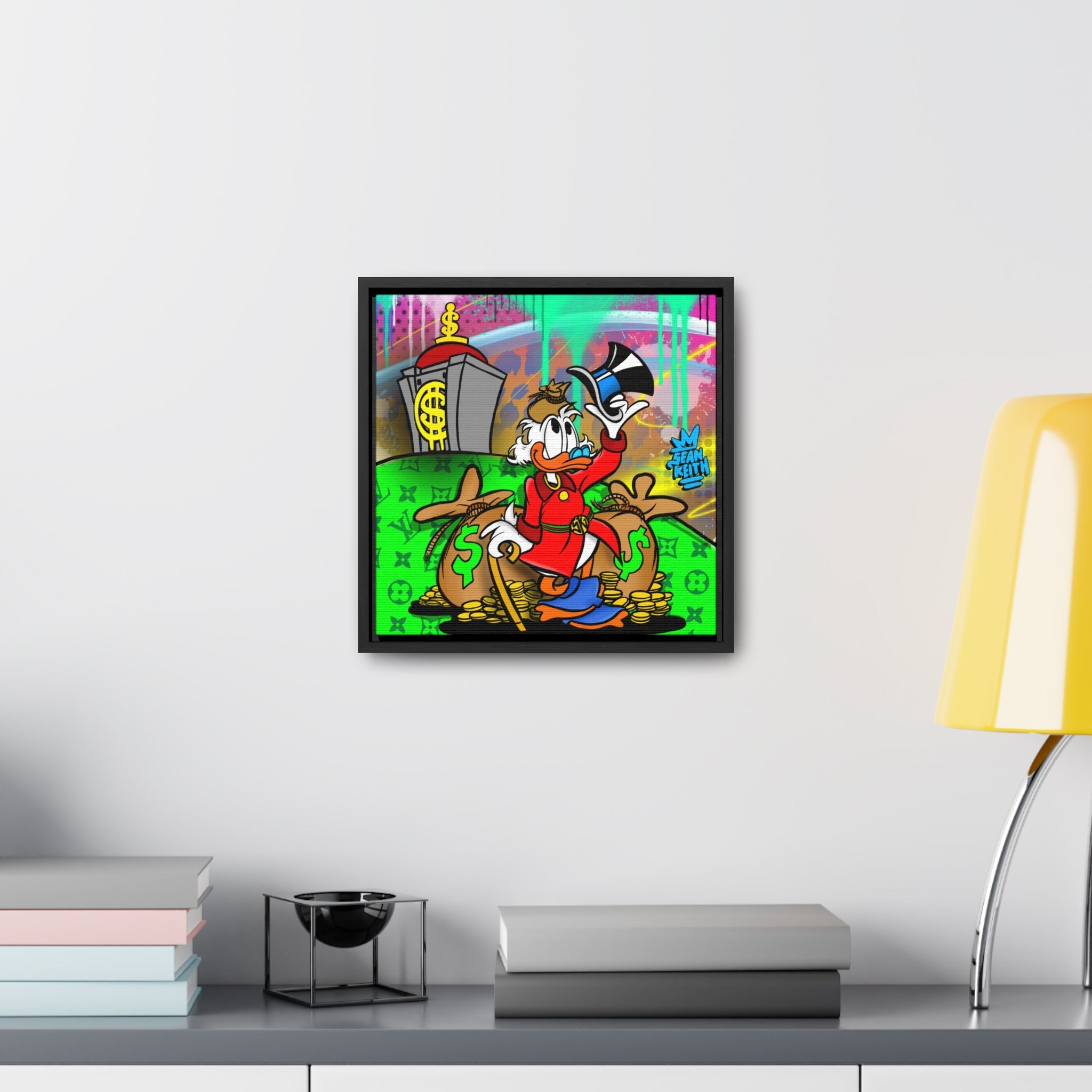 Hats off 2 Success framed print - Sean Keith Art