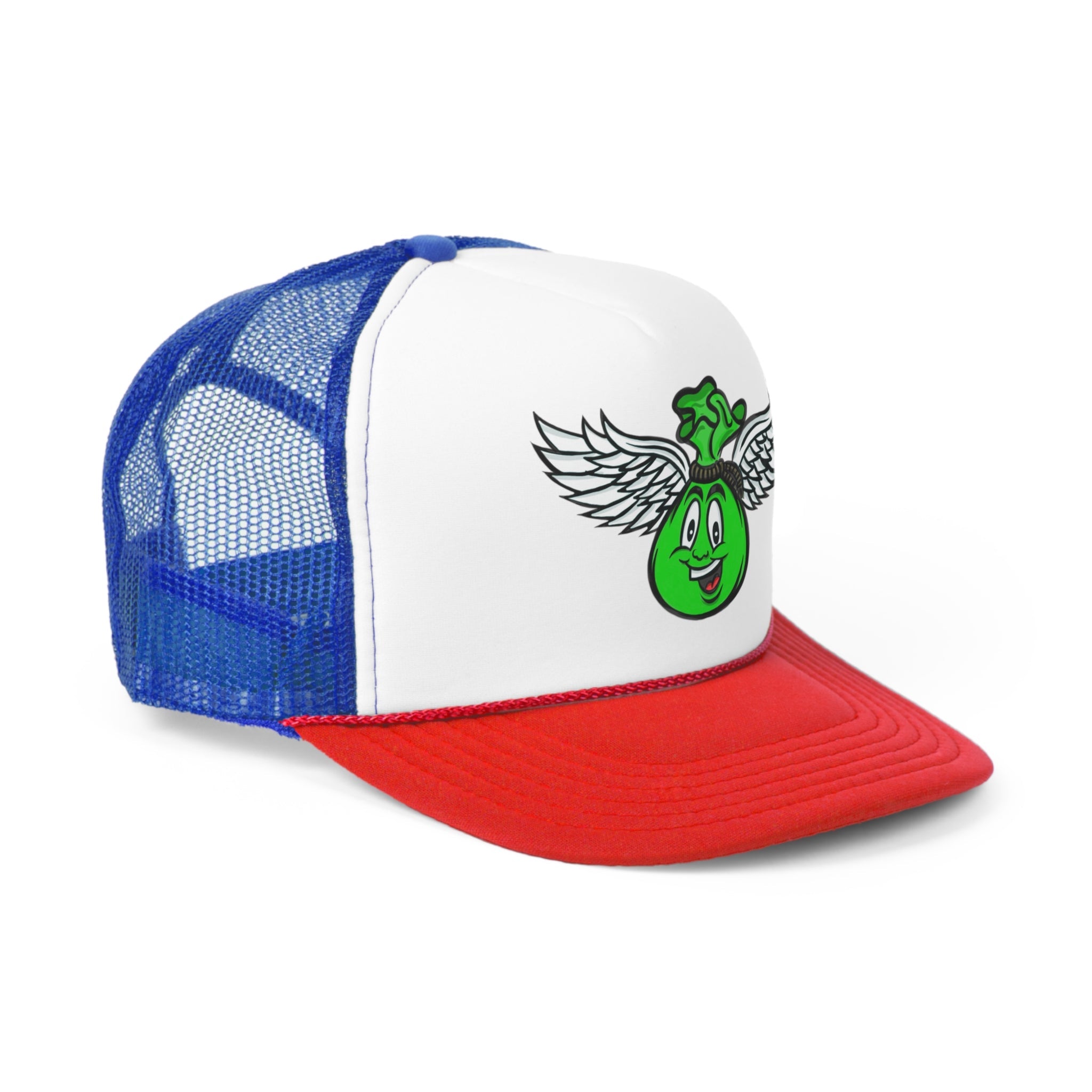 Moneybag Marty Trucker Caps - Sean Keith Art