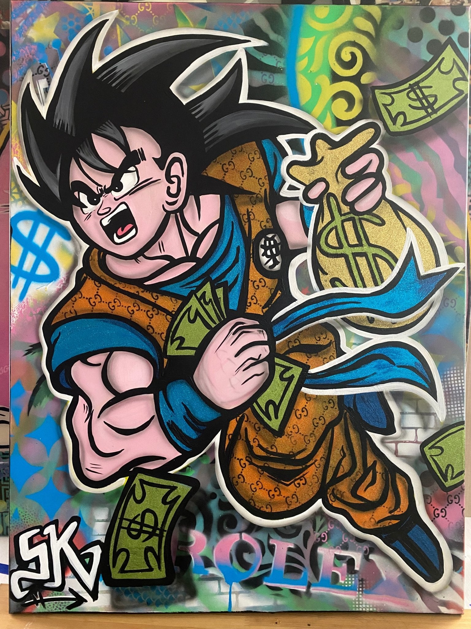 Goku the God - Sean Keith Art