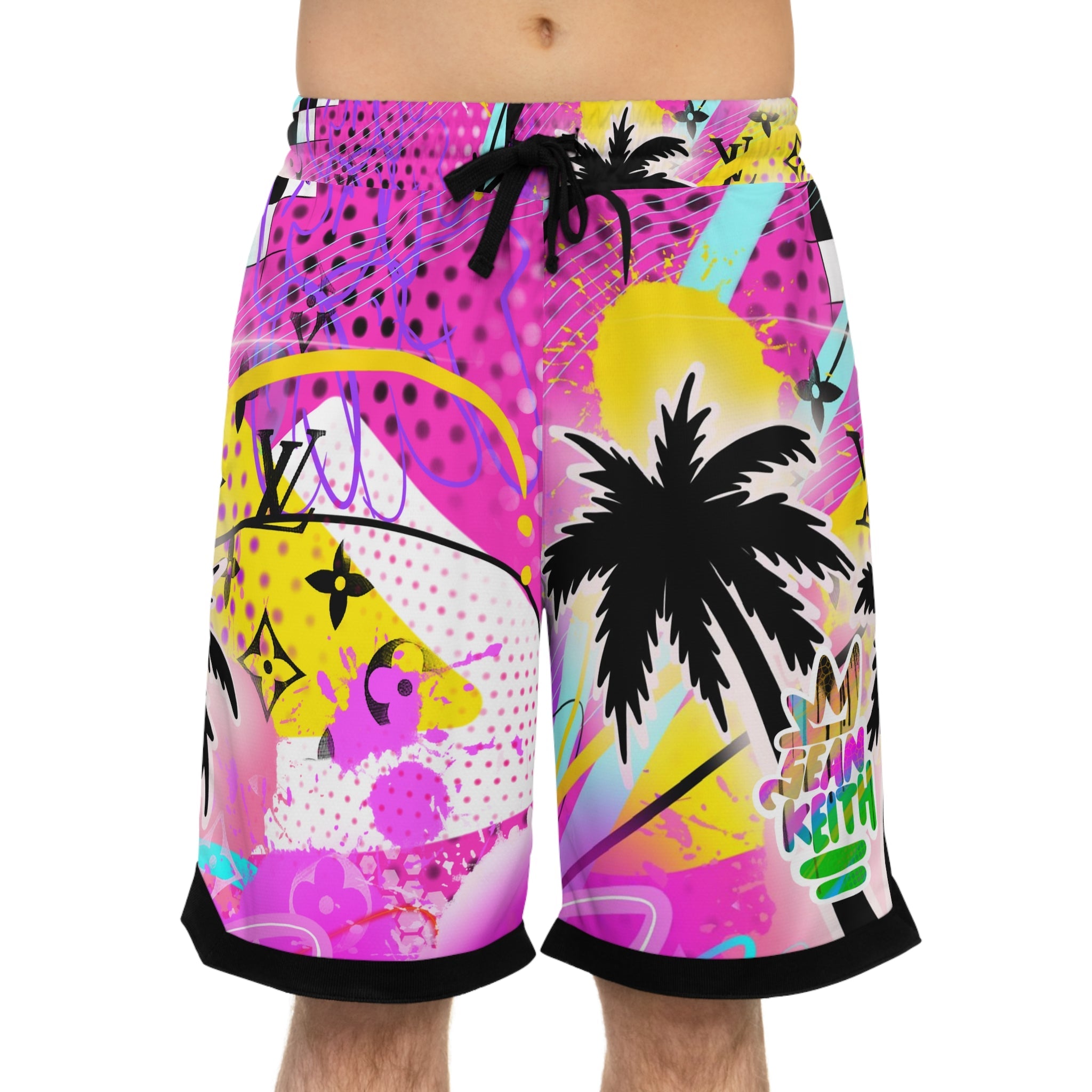 Sean Keith Basketball Shorts - Sean Keith Art