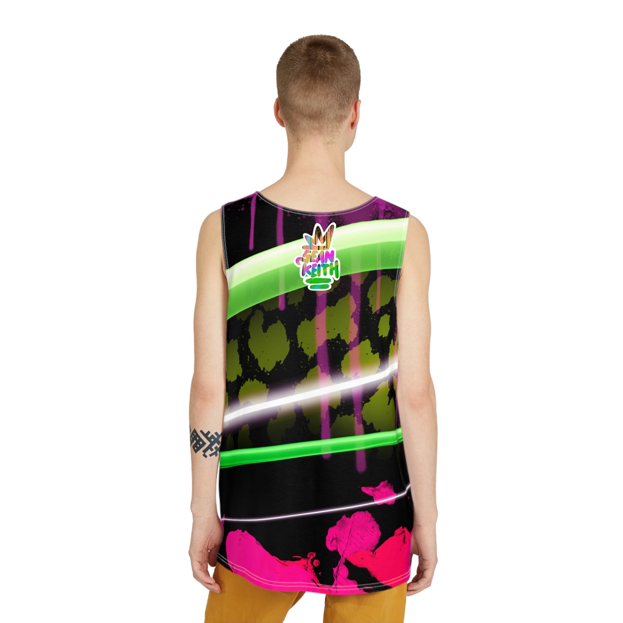 Sean Keith Moneybag Marty Men's Tank (AOP) - Sean Keith Art