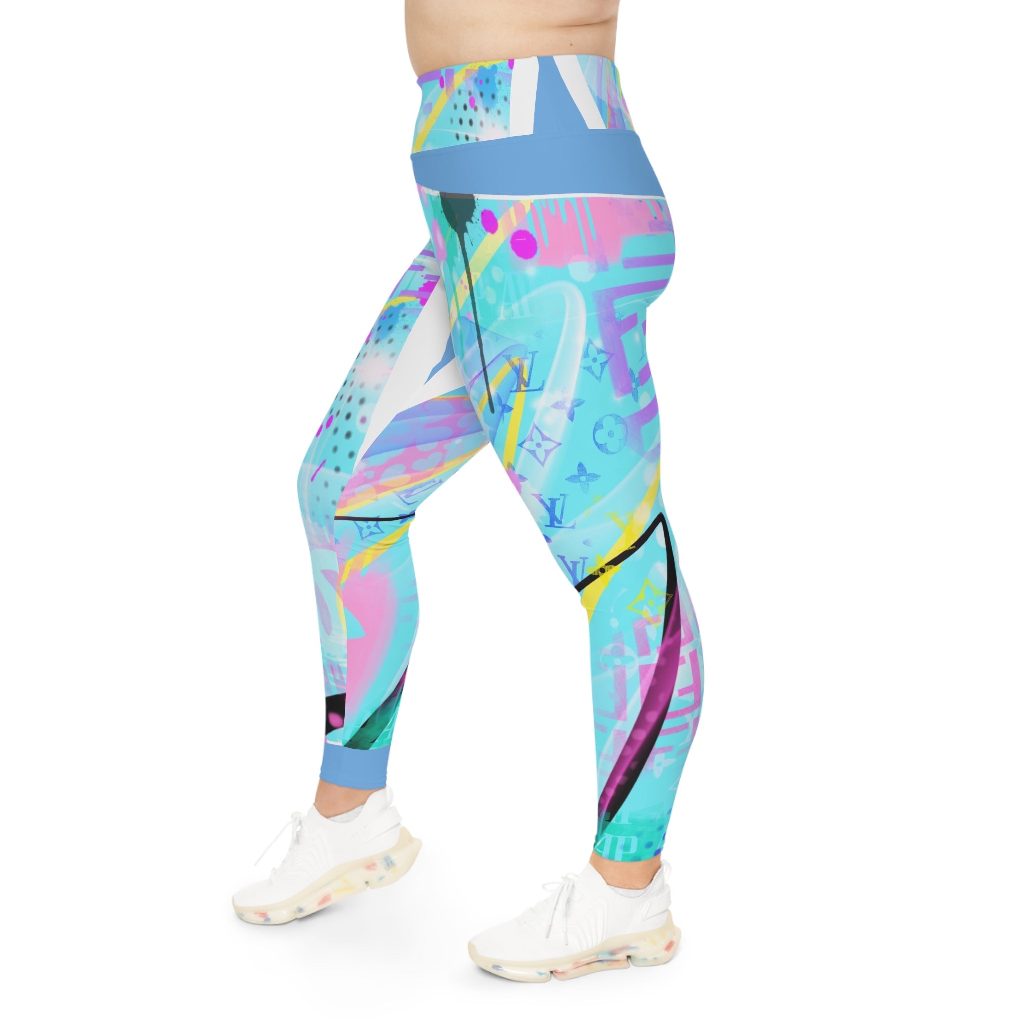 Sean Keith plus size leggings - Sean Keith Art