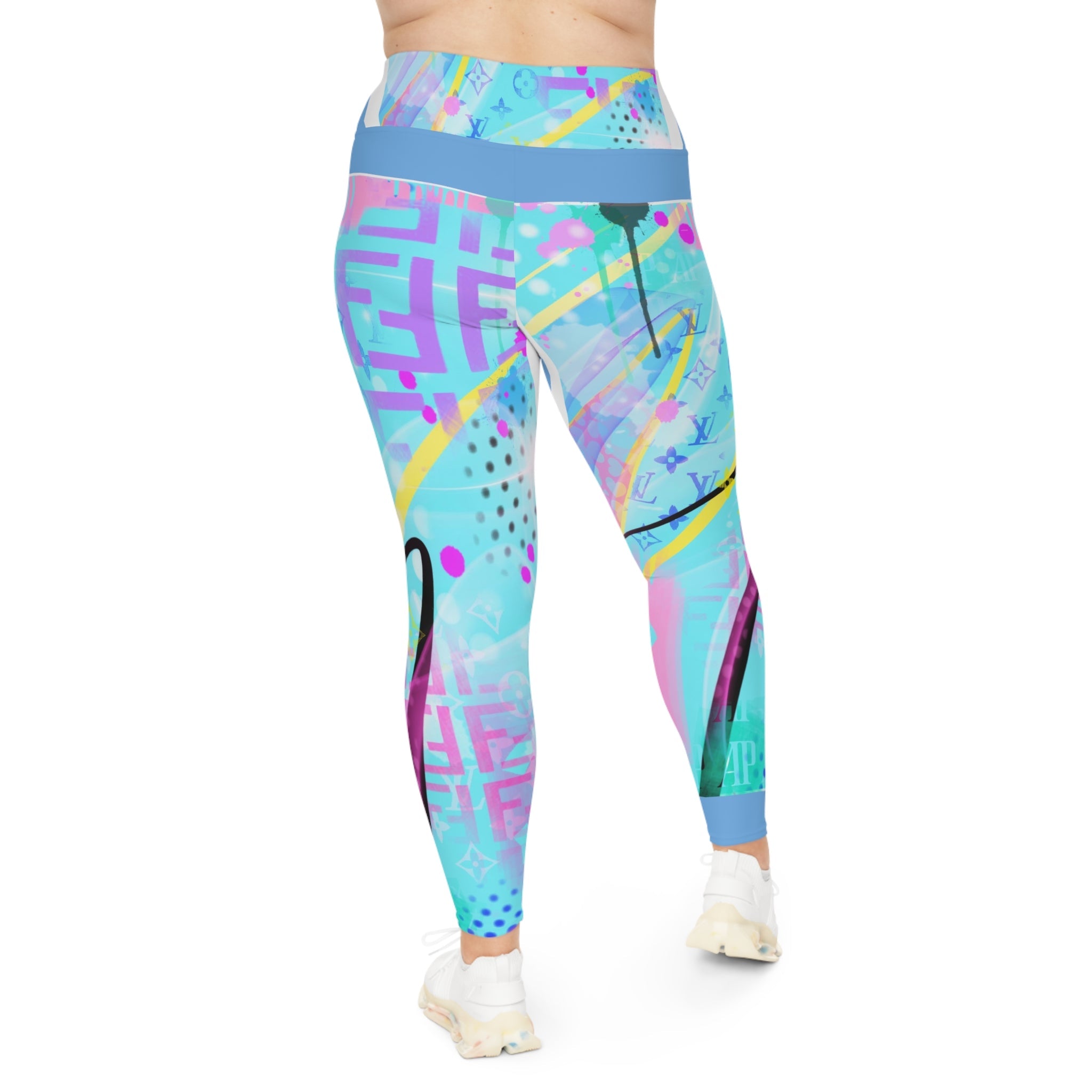 Sean Keith plus size leggings - Sean Keith Art