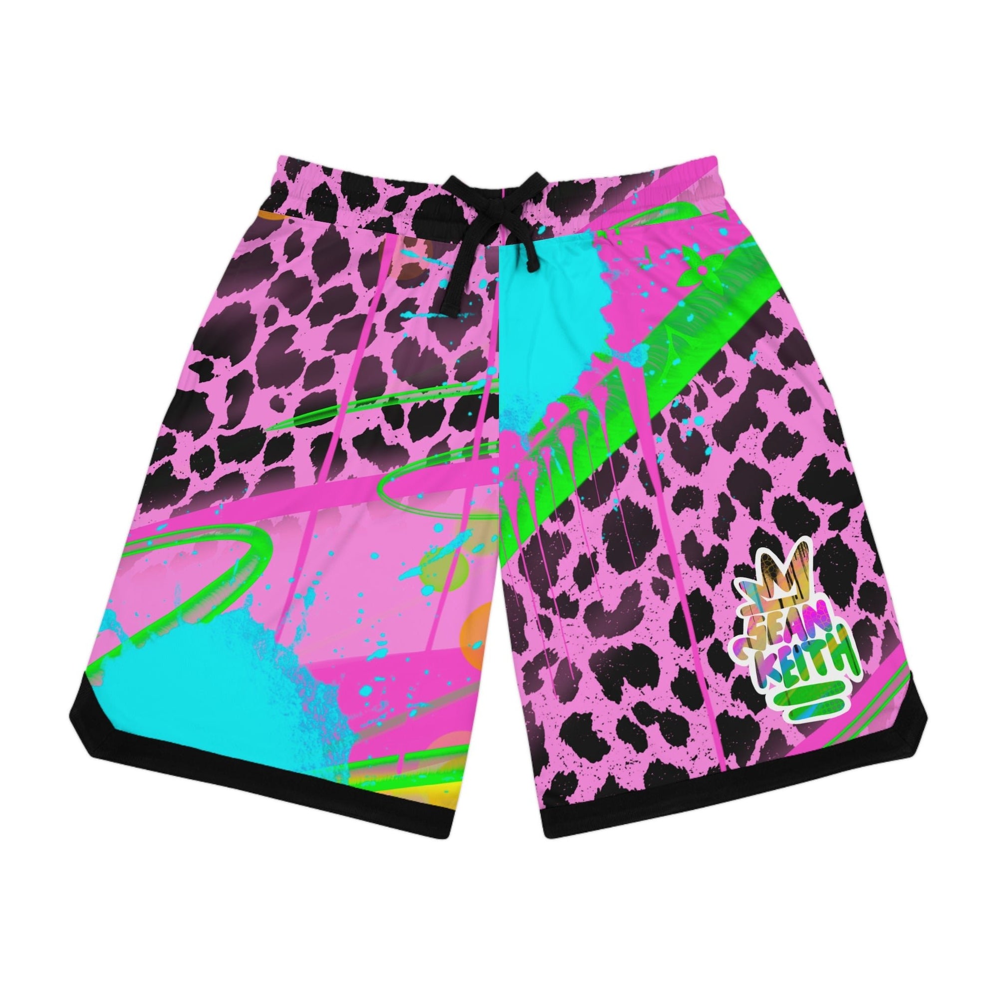 Sean Keith Popart Basketball Shorts - Sean Keith Art