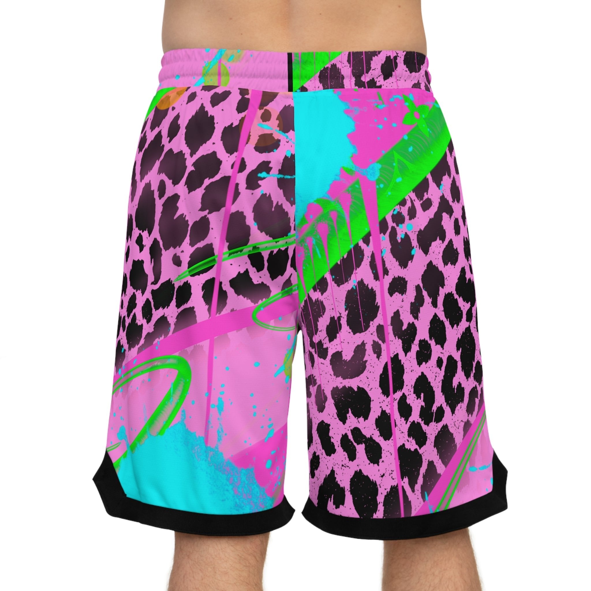 Sean Keith Popart Basketball Shorts - Sean Keith Art