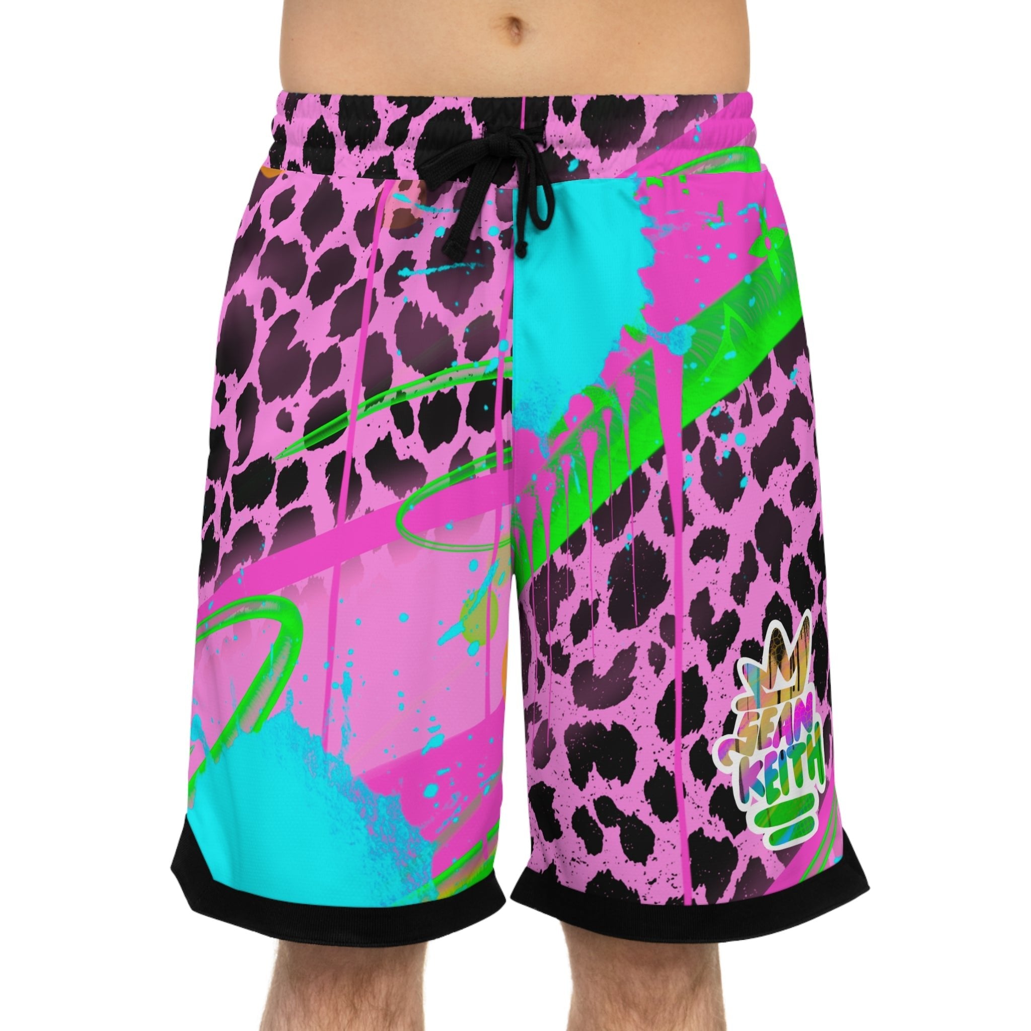 Sean Keith Popart Basketball Shorts - Sean Keith Art