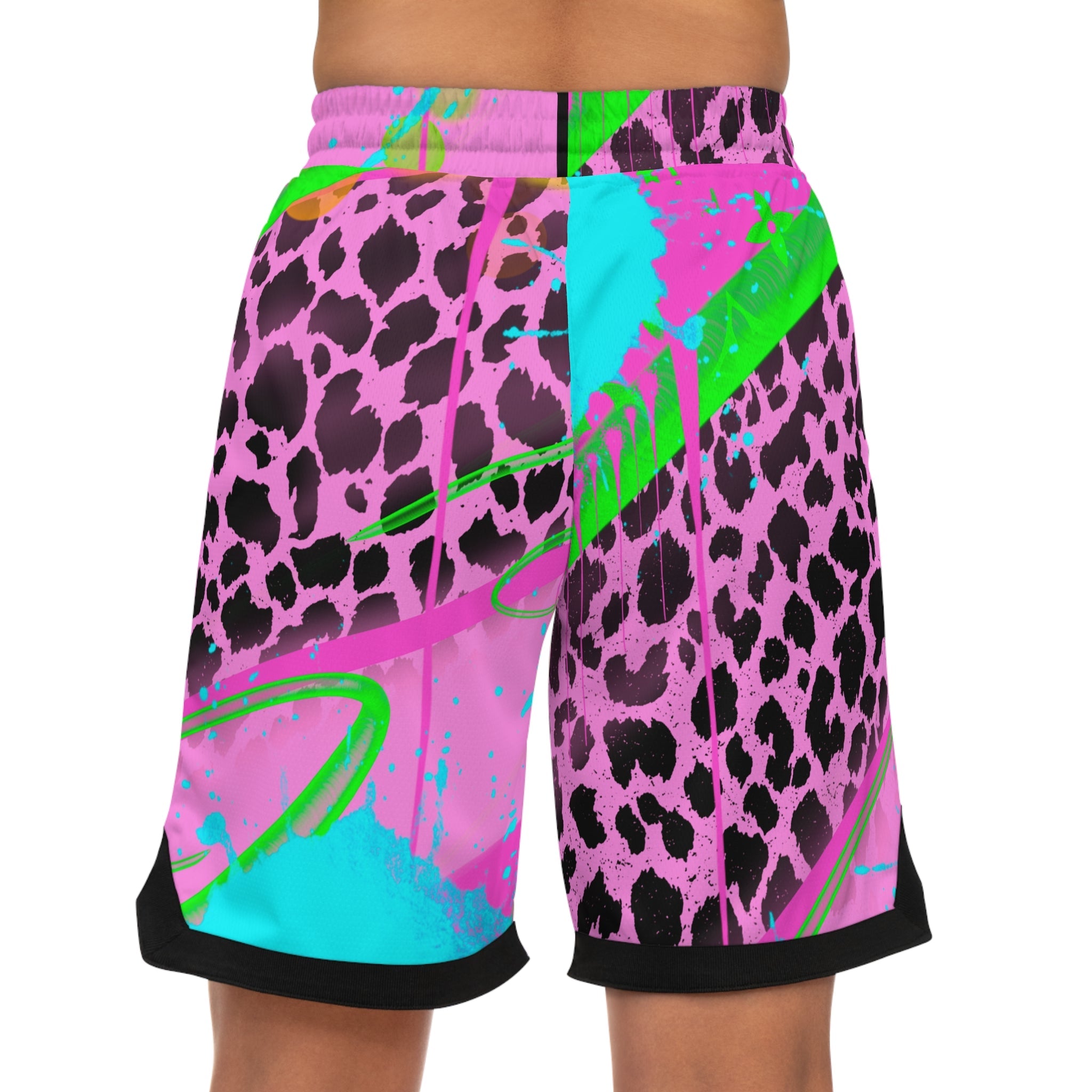 Sean Keith Popart Basketball Shorts - Sean Keith Art