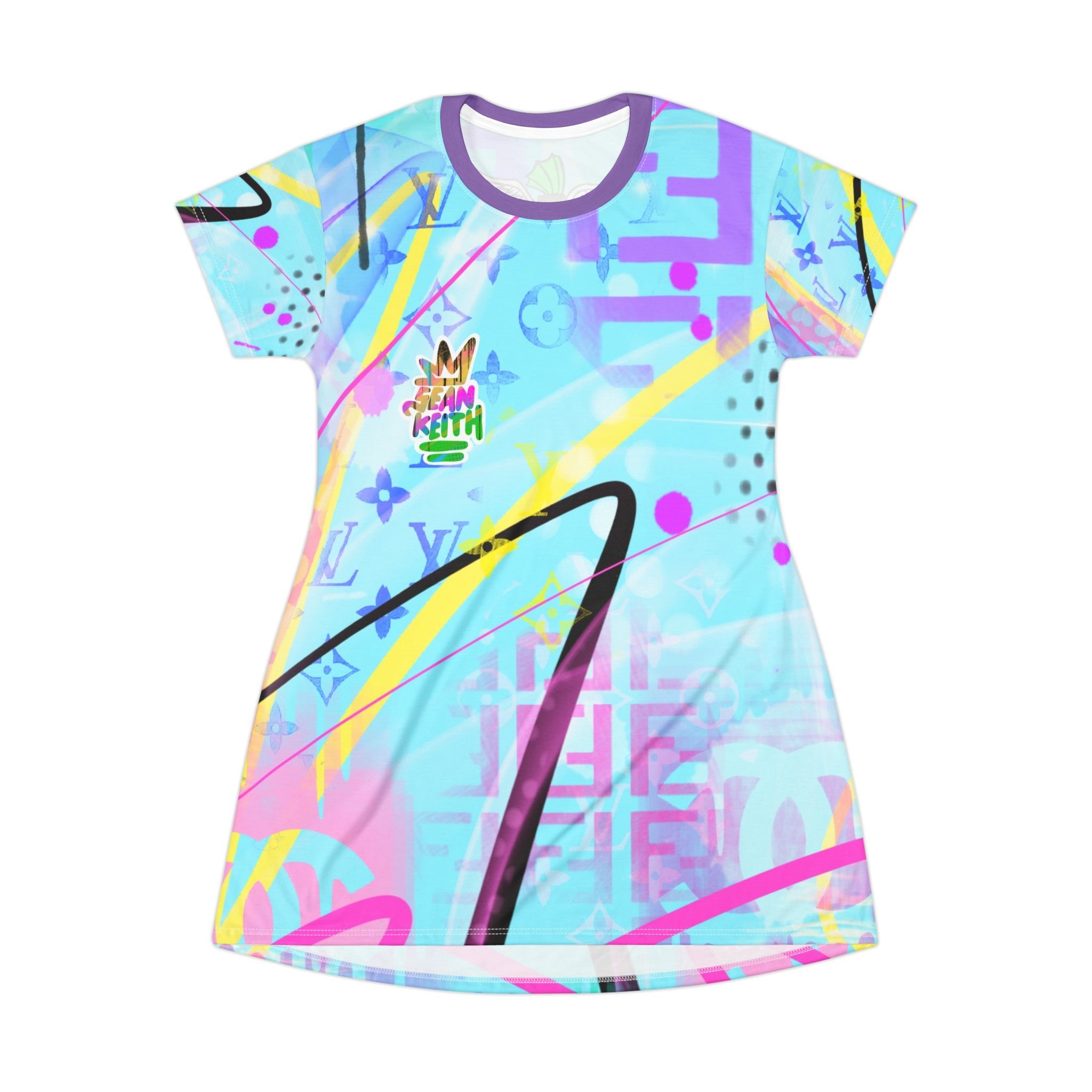 Sean Keith T-Shirt Dress - Sean Keith Art