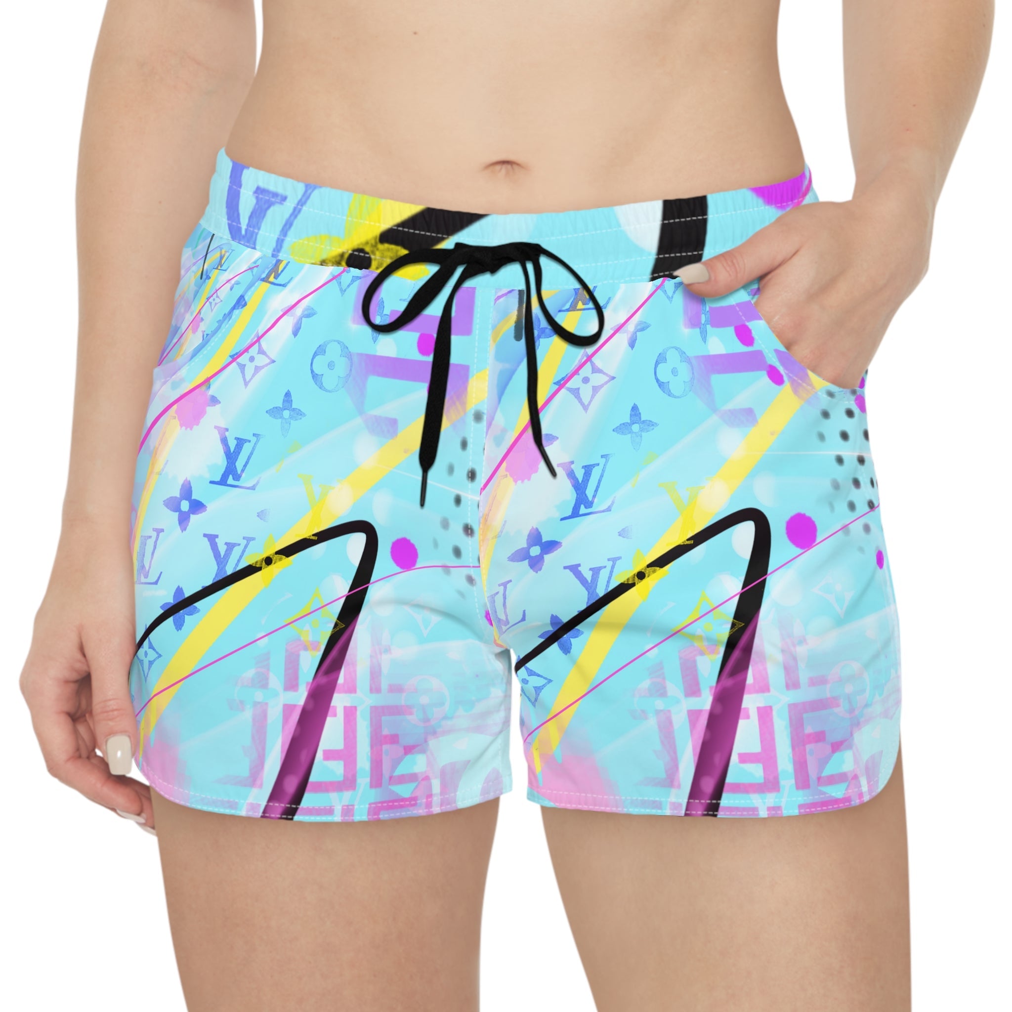 Sean Keith Women's Casual Shorts (AOP) - Sean Keith Art