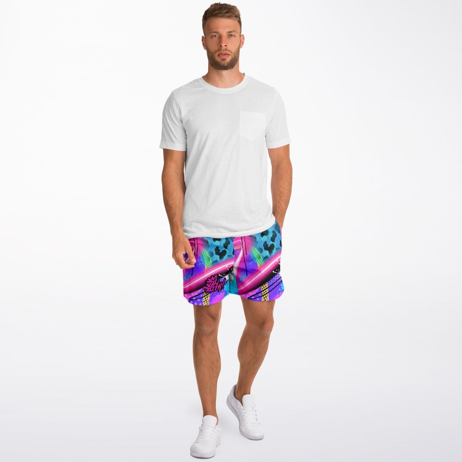 SK Pop ART LaidBack Shorts - Sean Keith Art