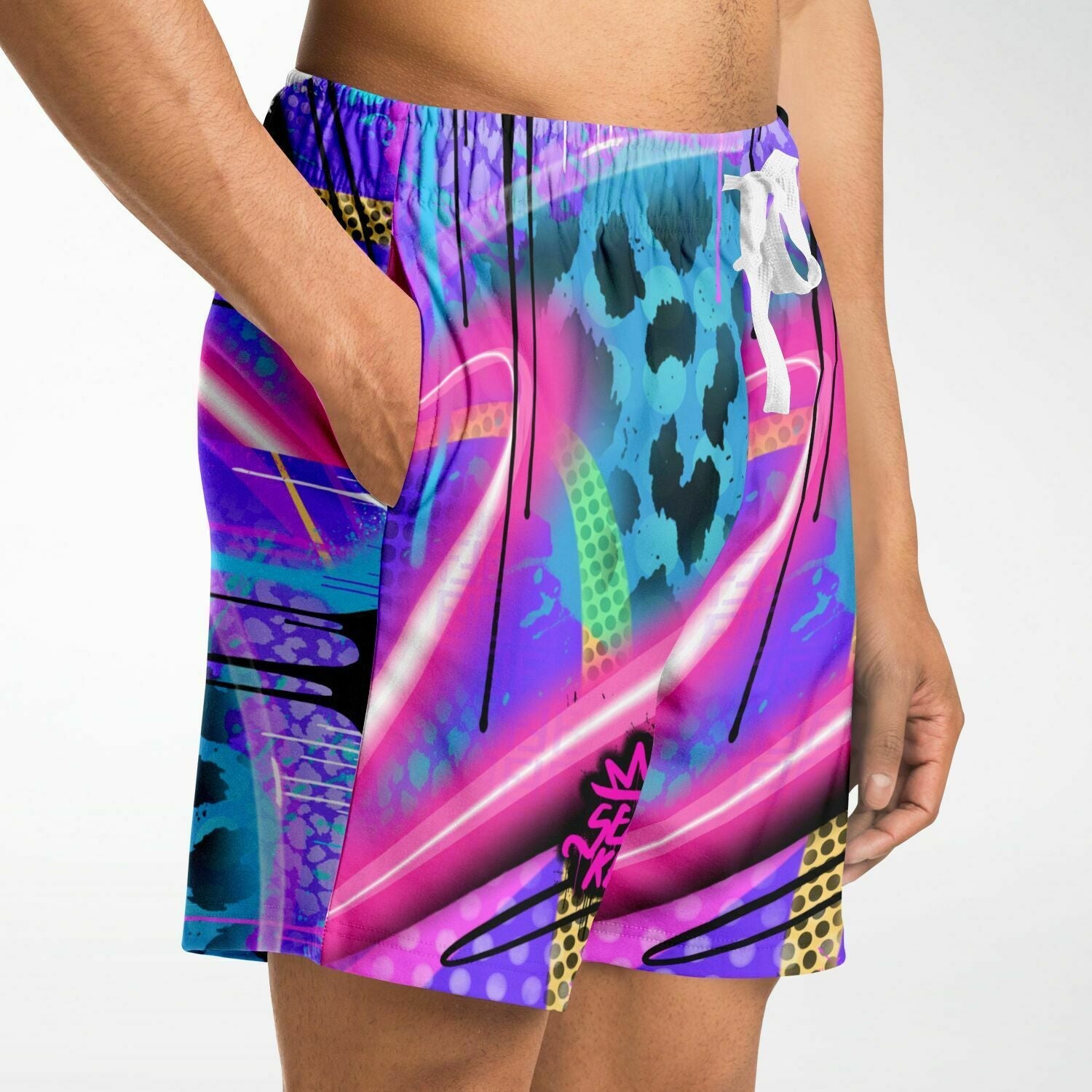 SK Pop ART LaidBack Shorts - Sean Keith Art