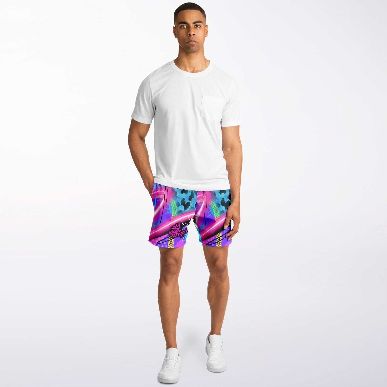 SK Pop ART LaidBack Shorts - Sean Keith Art