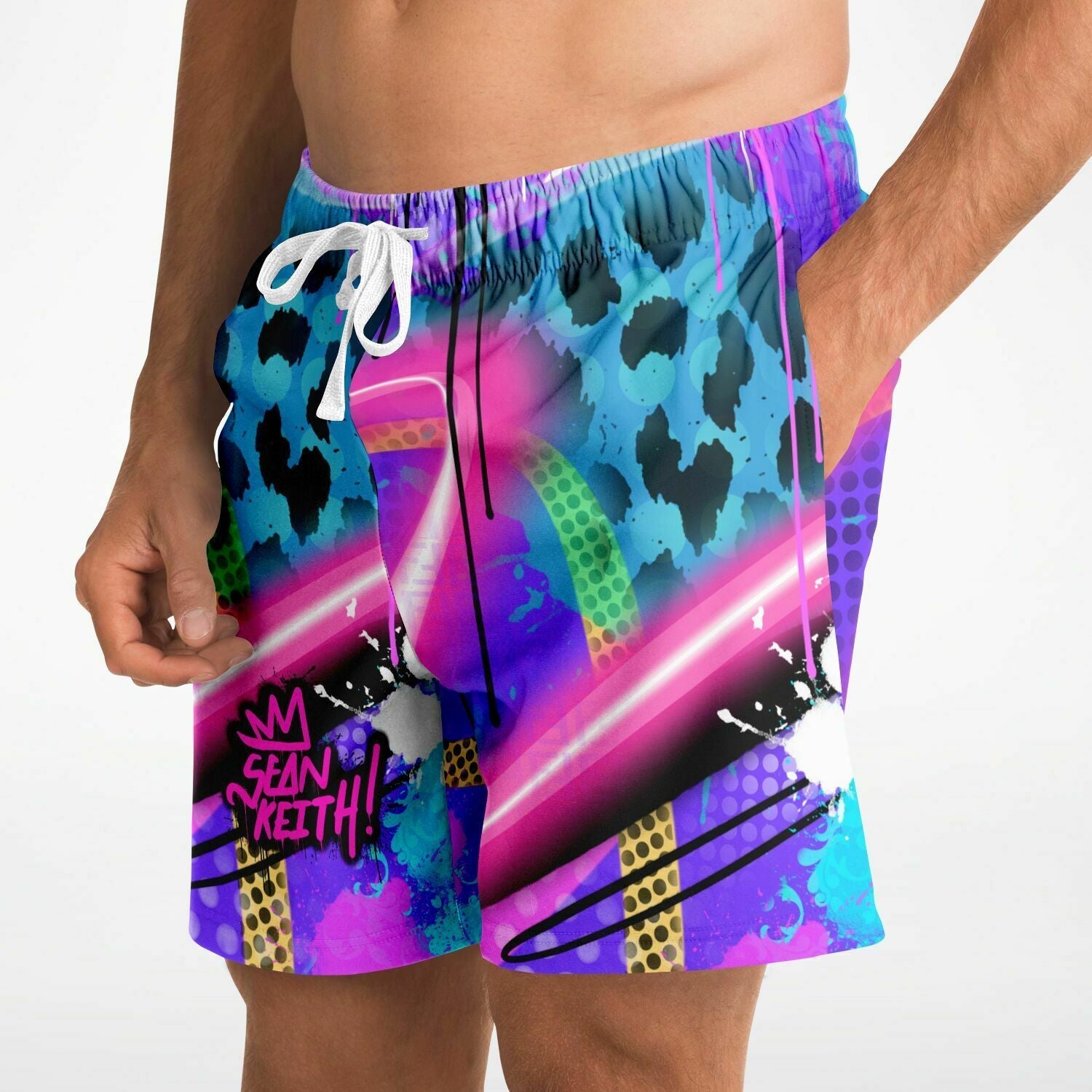 SK Pop ART LaidBack Shorts - Sean Keith Art
