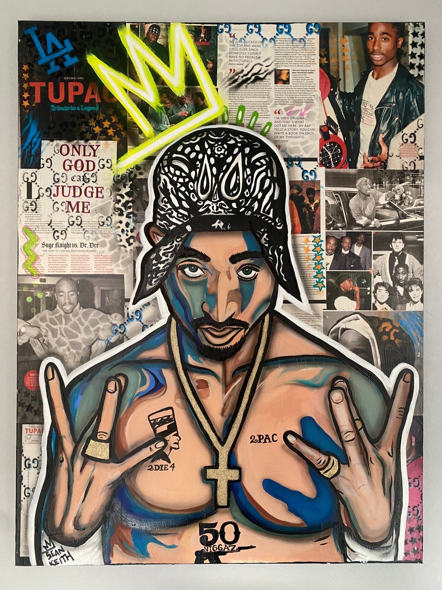 “ Tribute 2 PAC “ - Sean Keith Art