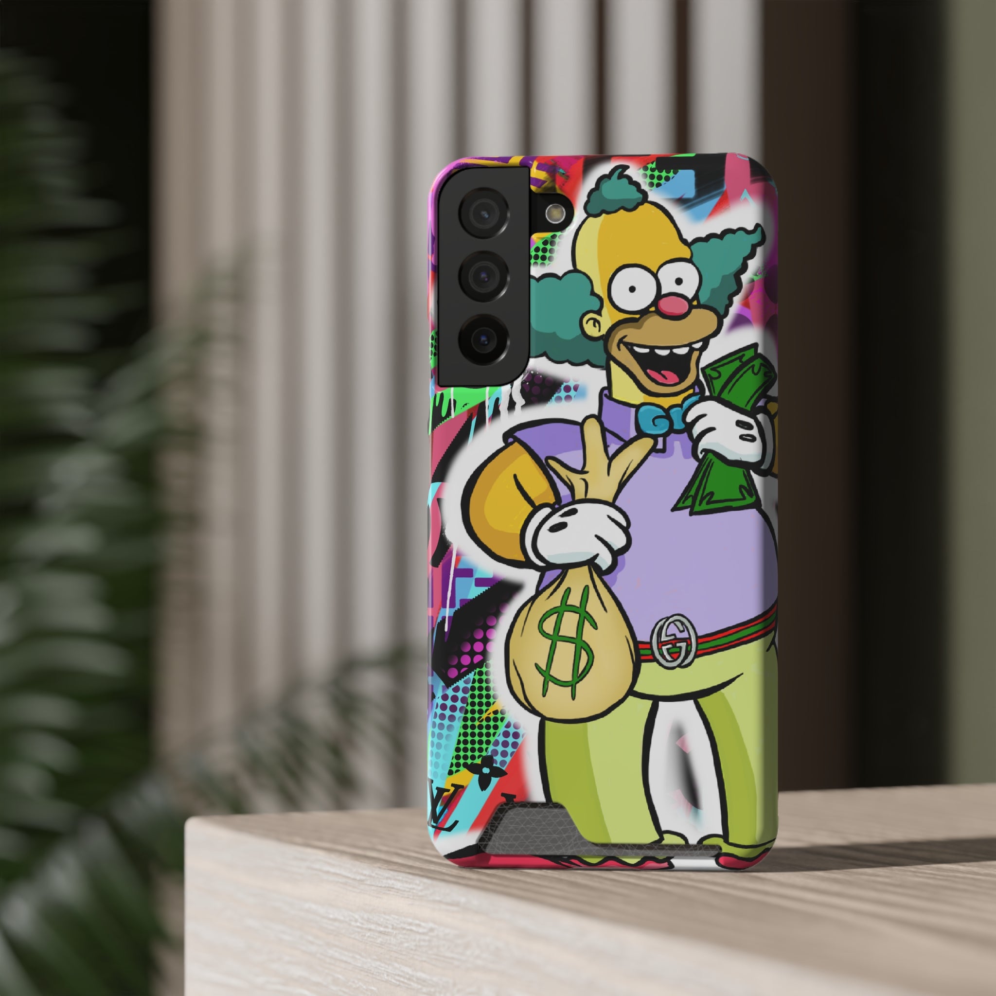 Phone Case With Card Holder - Sean Keith Art