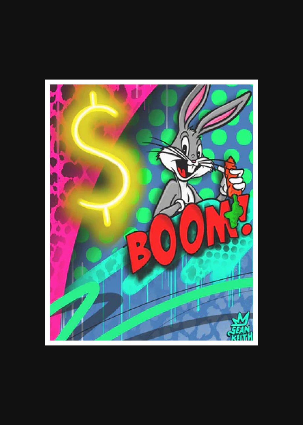 BOOM! Bugs Money Art Print - Sean Keith Art