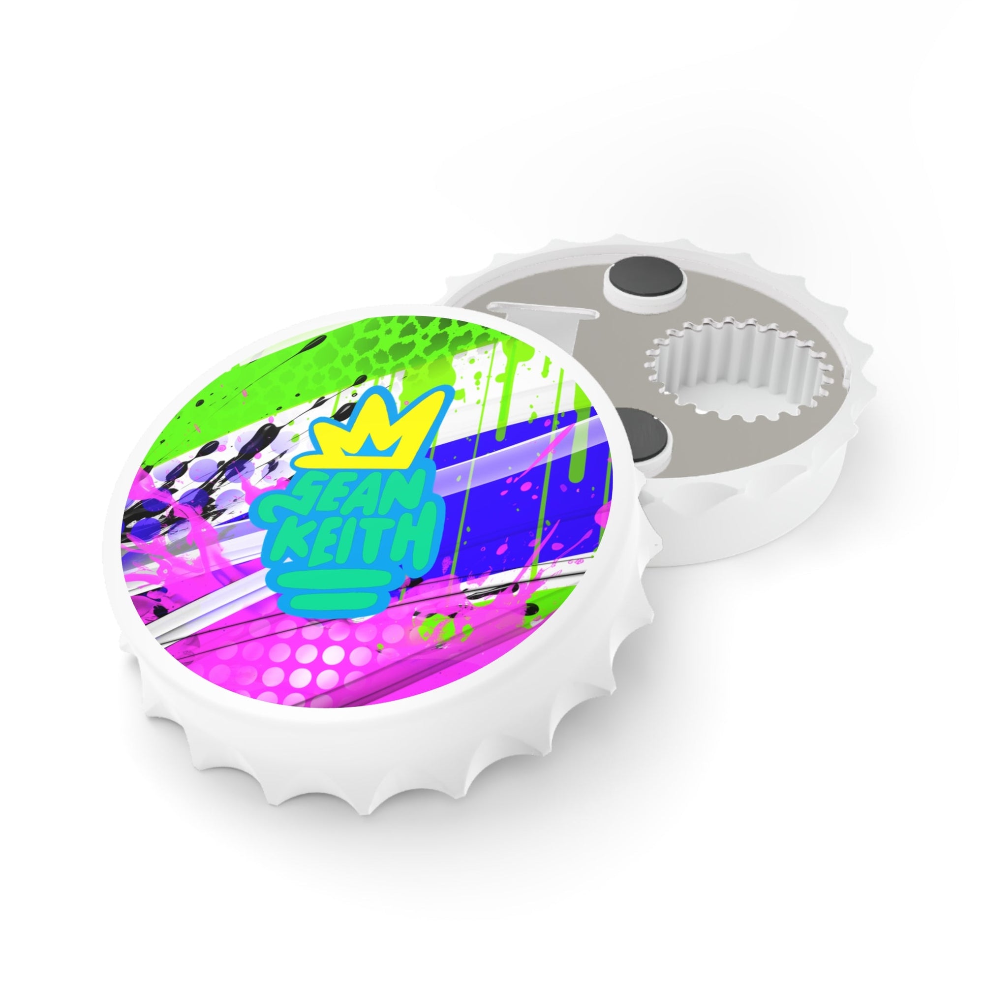 Colorful Graffiti Bottle Opener – Fun & Vibrant Kitchen Accessory - Sean Keith Art