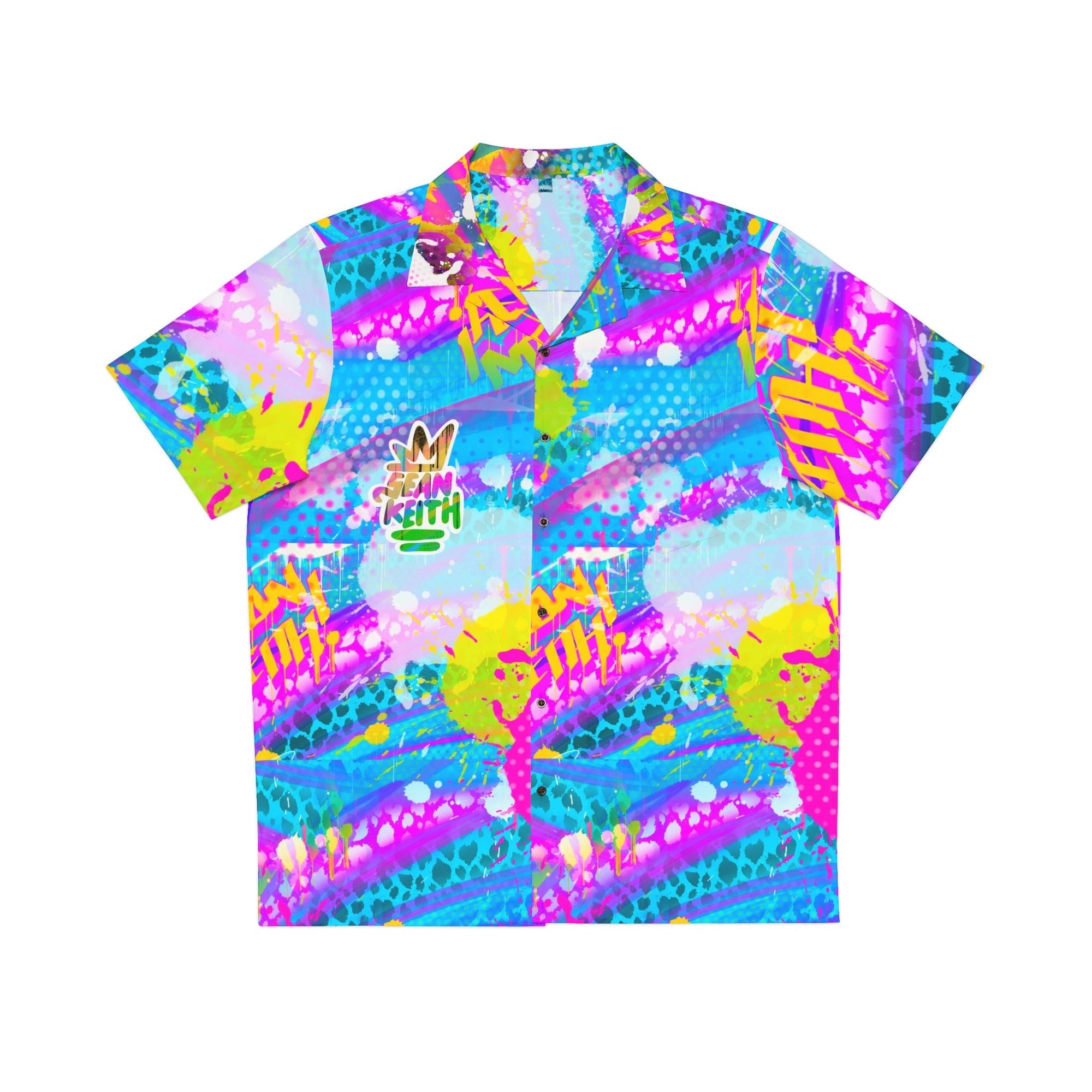 Men's Hawaiian Shirt (AOP) - Sean Keith Art