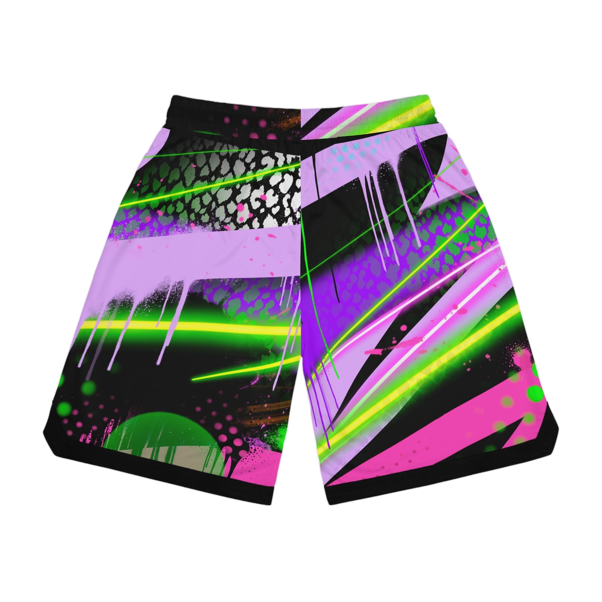 Sean Keith dark Popart Shorts - Sean Keith Art