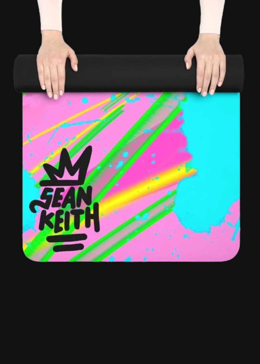 Sean Keith Rubber Yoga Mat - Sean Keith Art
