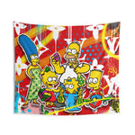 SK Simpsons Indoor Wall Tapestries - Sean Keith Art