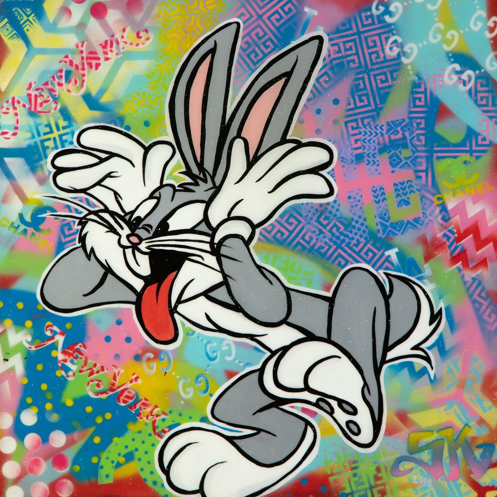 Funny Bunny - Sean Keith Art