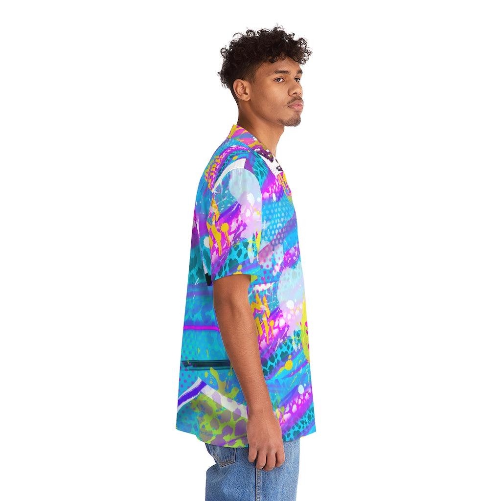 Men's Hawaiian Shirt (AOP) - Sean Keith Art