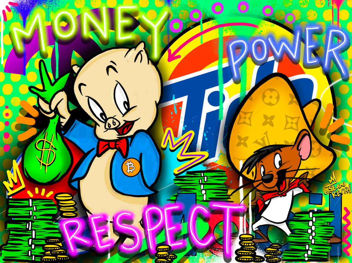 Money Power Respect print | Sean Keith Art