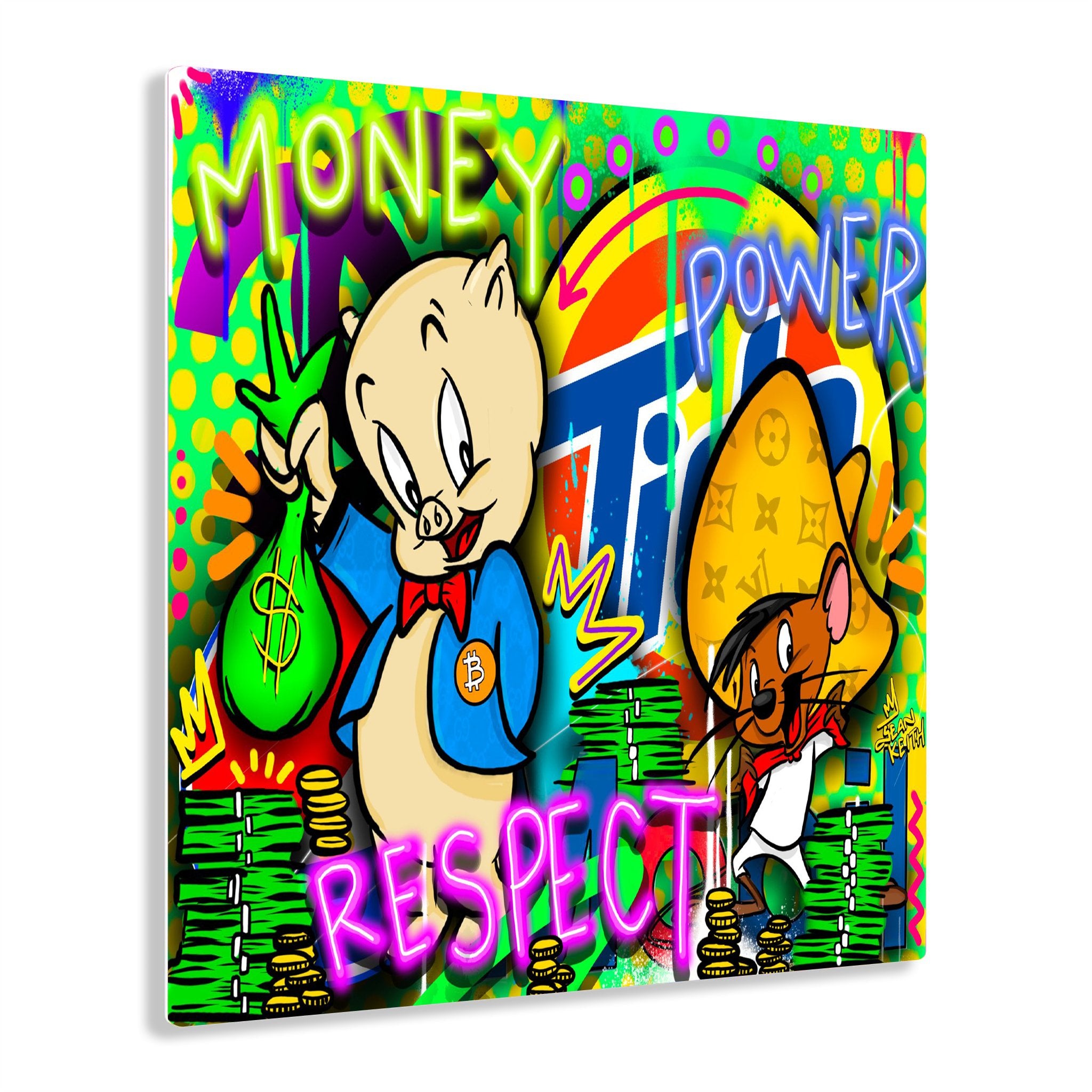 Money Power Respect print - Sean Keith Art