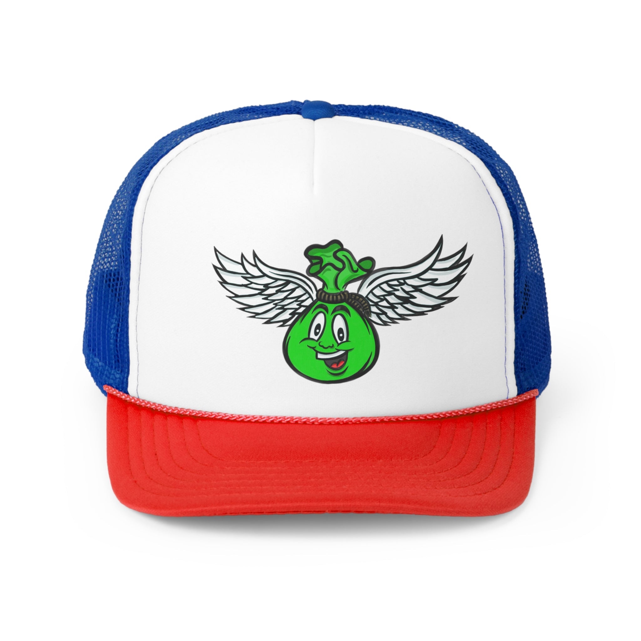 Moneybag Marty Trucker Caps - Sean Keith Art