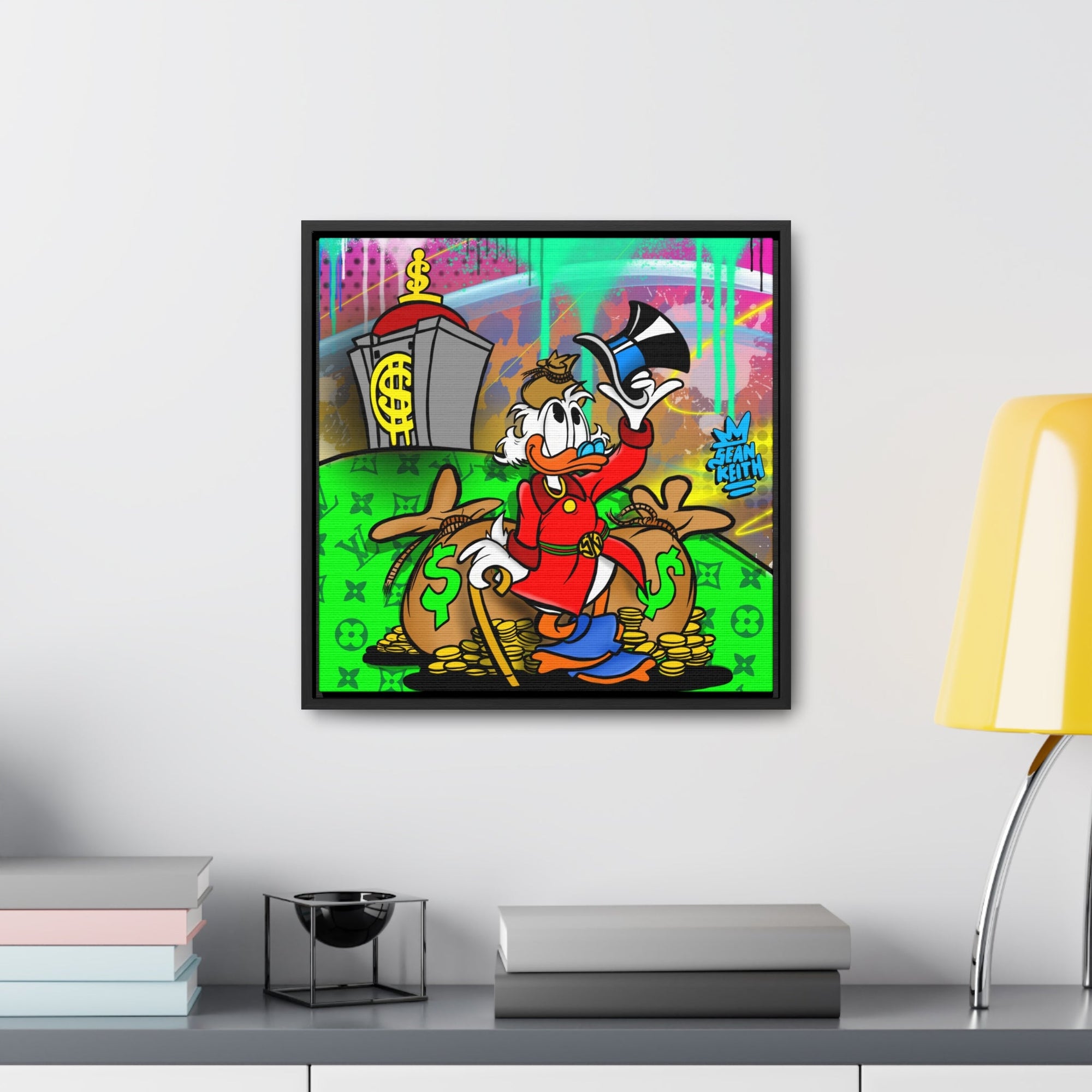 Hats off 2 Success framed print - Sean Keith Art