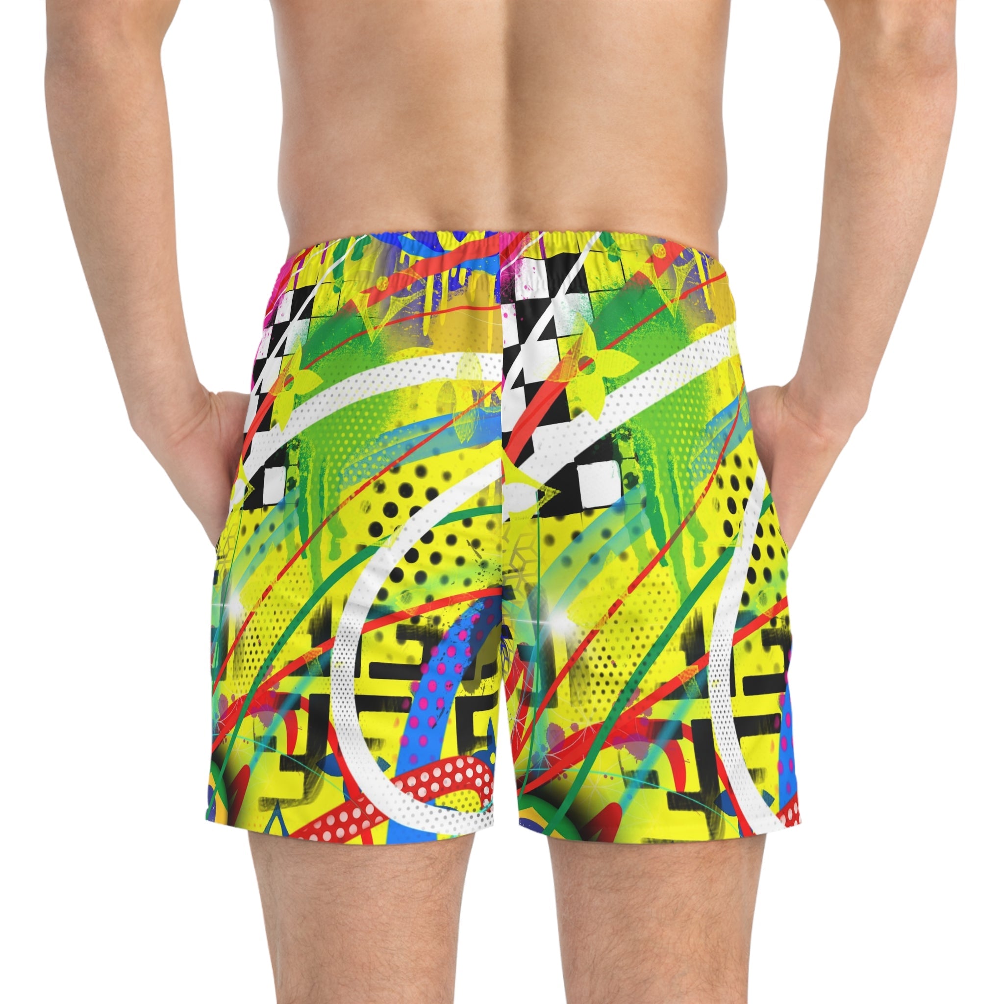 Sean Keith Brazil Pop Art Swim Trunks