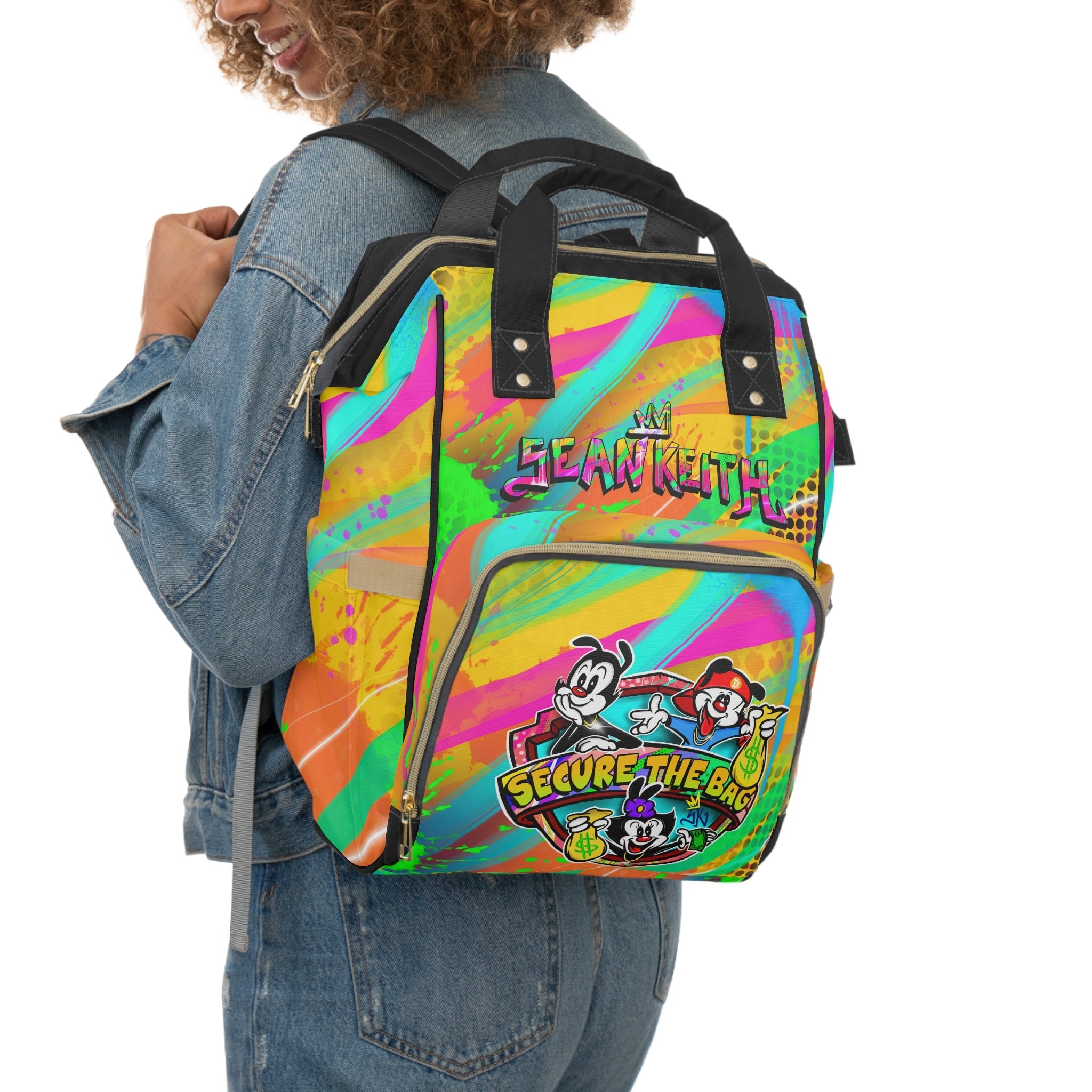 Secure the bag Multifunctional Backpack – Sean Keith Art