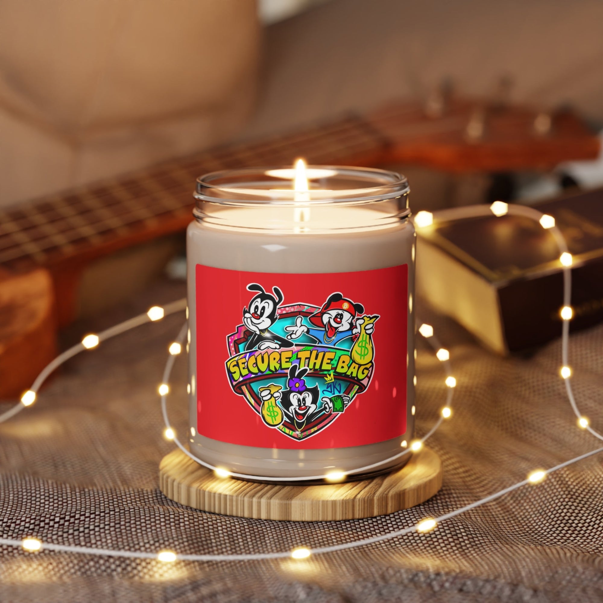 Secure the Bag Scented Soy Candle - Sean Keith Art